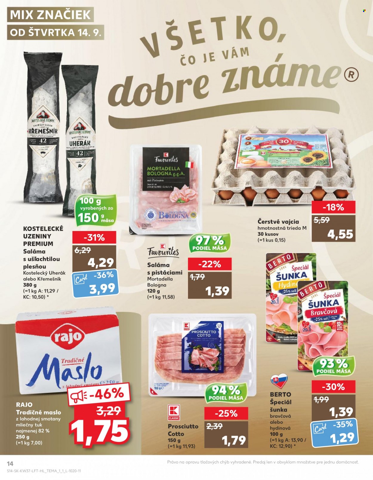 Leták Kaufland - 14.9.2023 - 20.9.2023. Strana 14