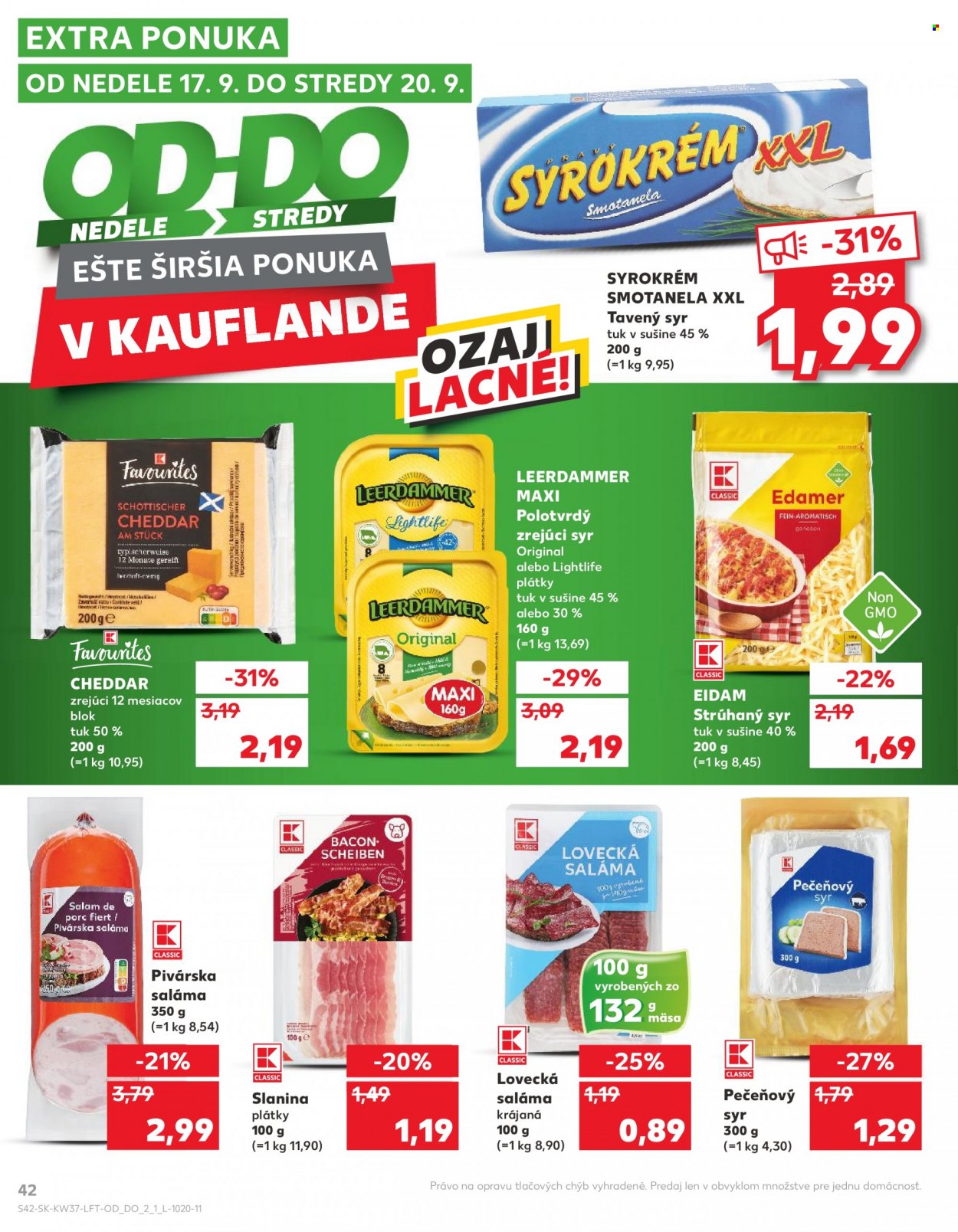 Leták Kaufland - 14.9.2023 - 20.9.2023. Strana 42