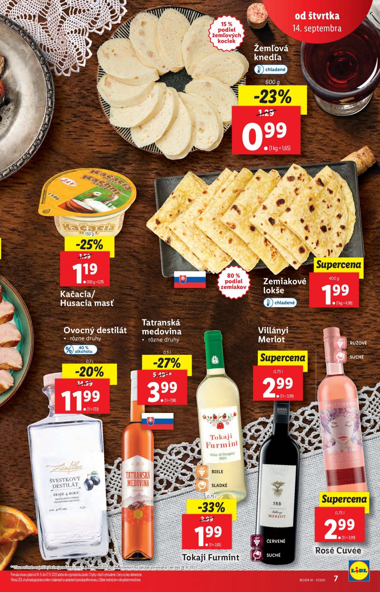 Leták Lidl - 14.9.2023 - 17.9.2023. Strana 7