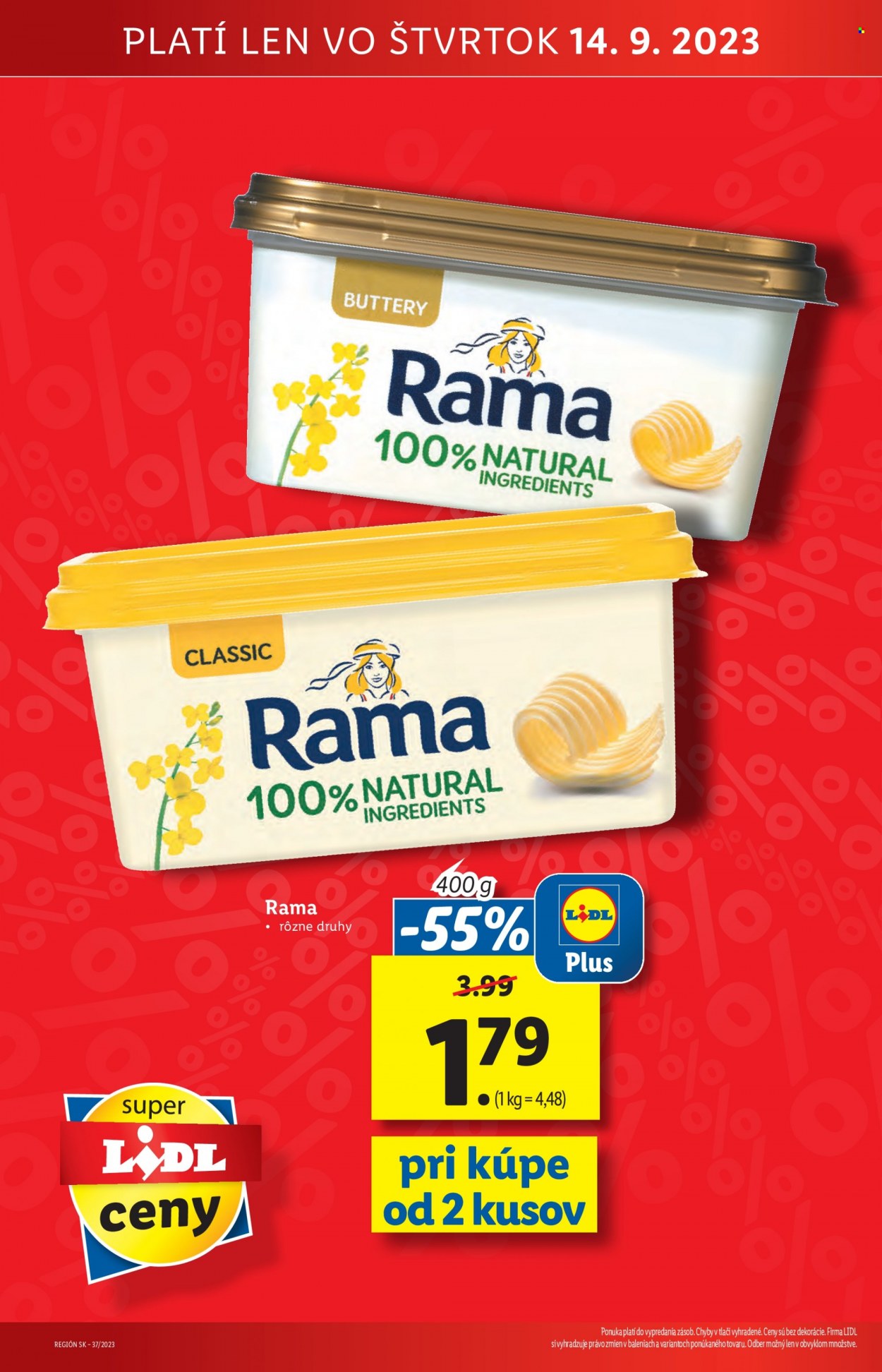 Leták Lidl - 14.9.2023 - 17.9.2023. Strana 9