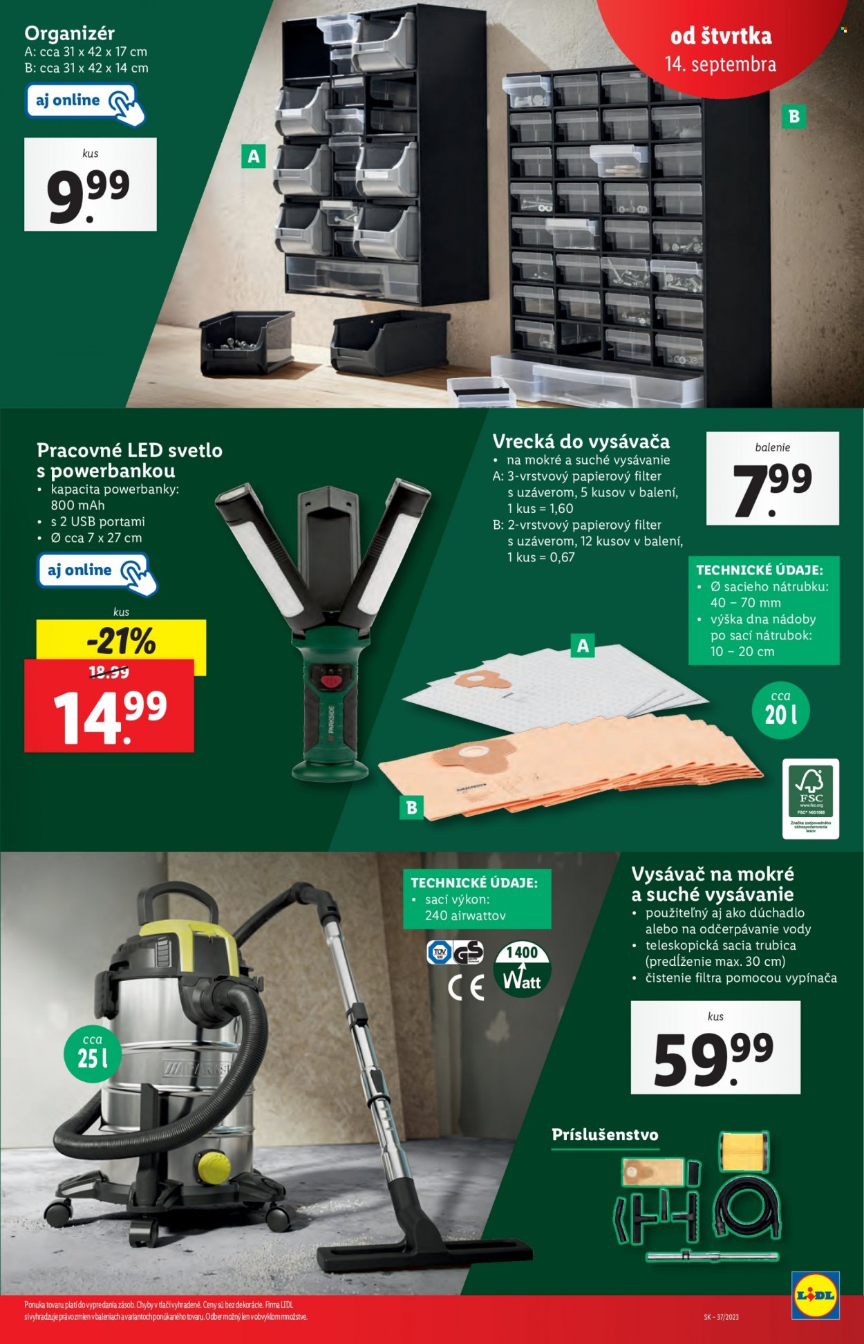 Leták Lidl - 14.9.2023 - 17.9.2023. Strana 45