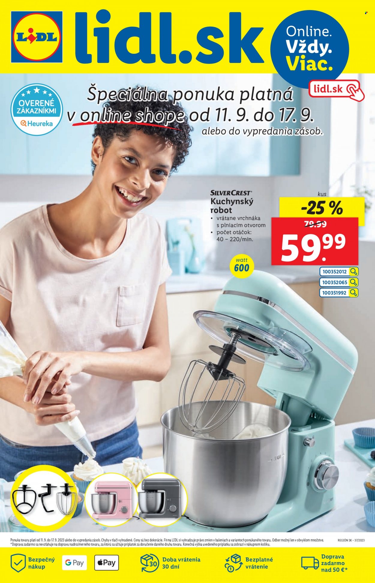 Leták Lidl - 14.9.2023 - 17.9.2023. Strana 58