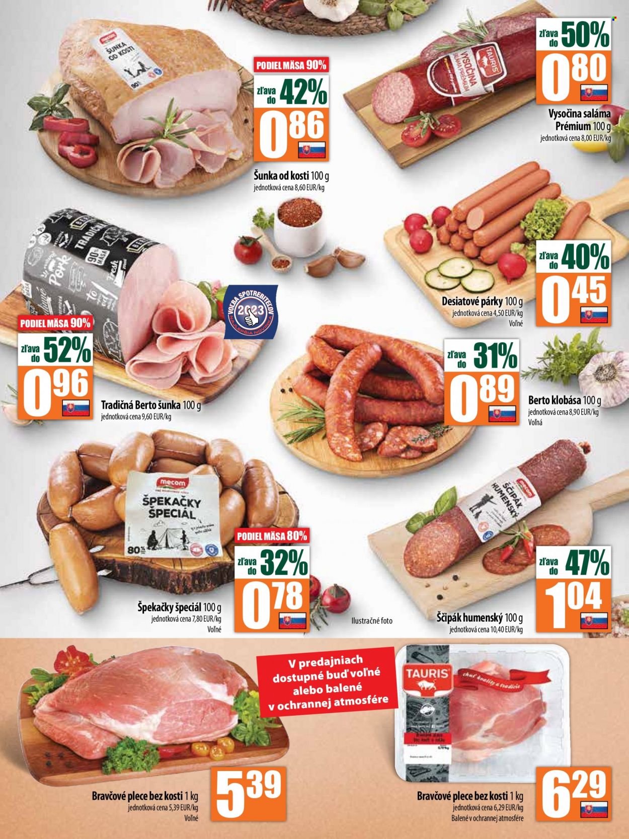 Leták COOP Jednota - 14.9.2023 - 20.9.2023. Strana 2
