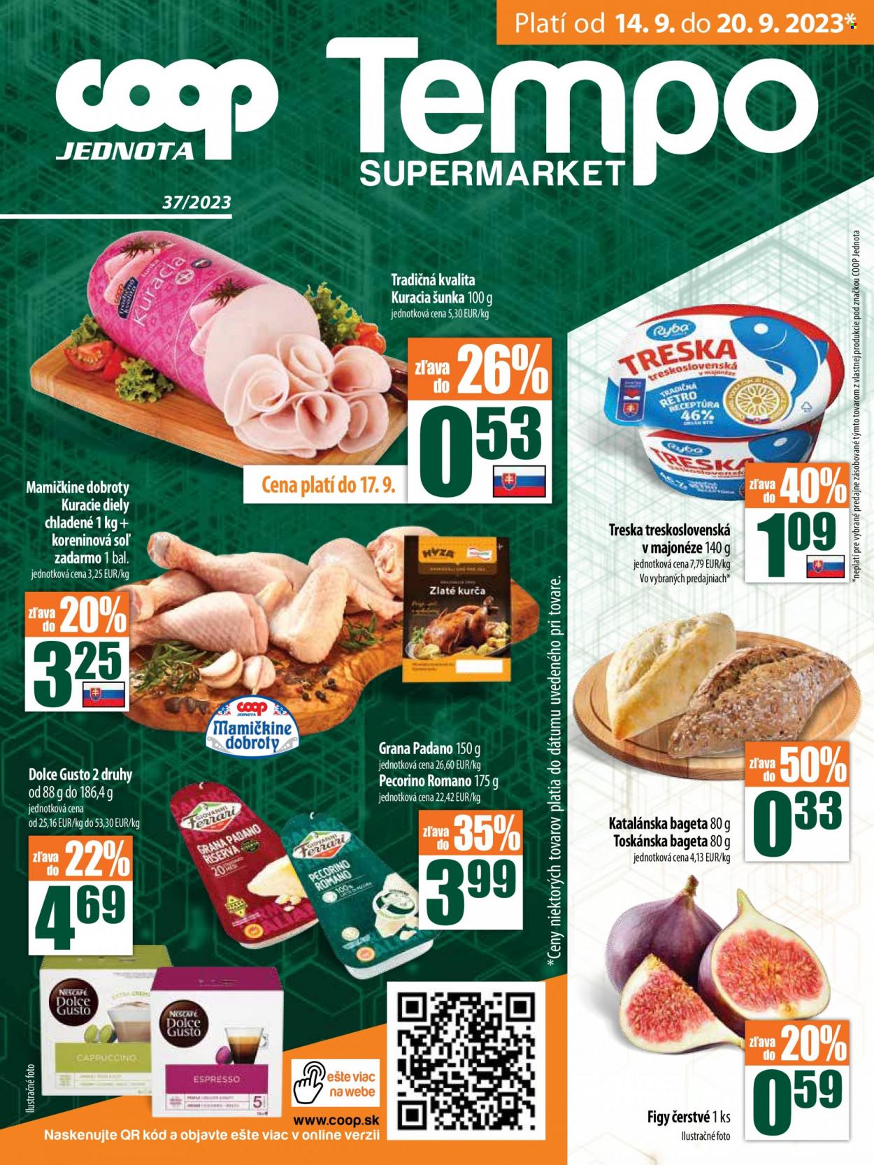Leták COOP Jednota - 14.9.2023 - 20.9.2023. Strana 16