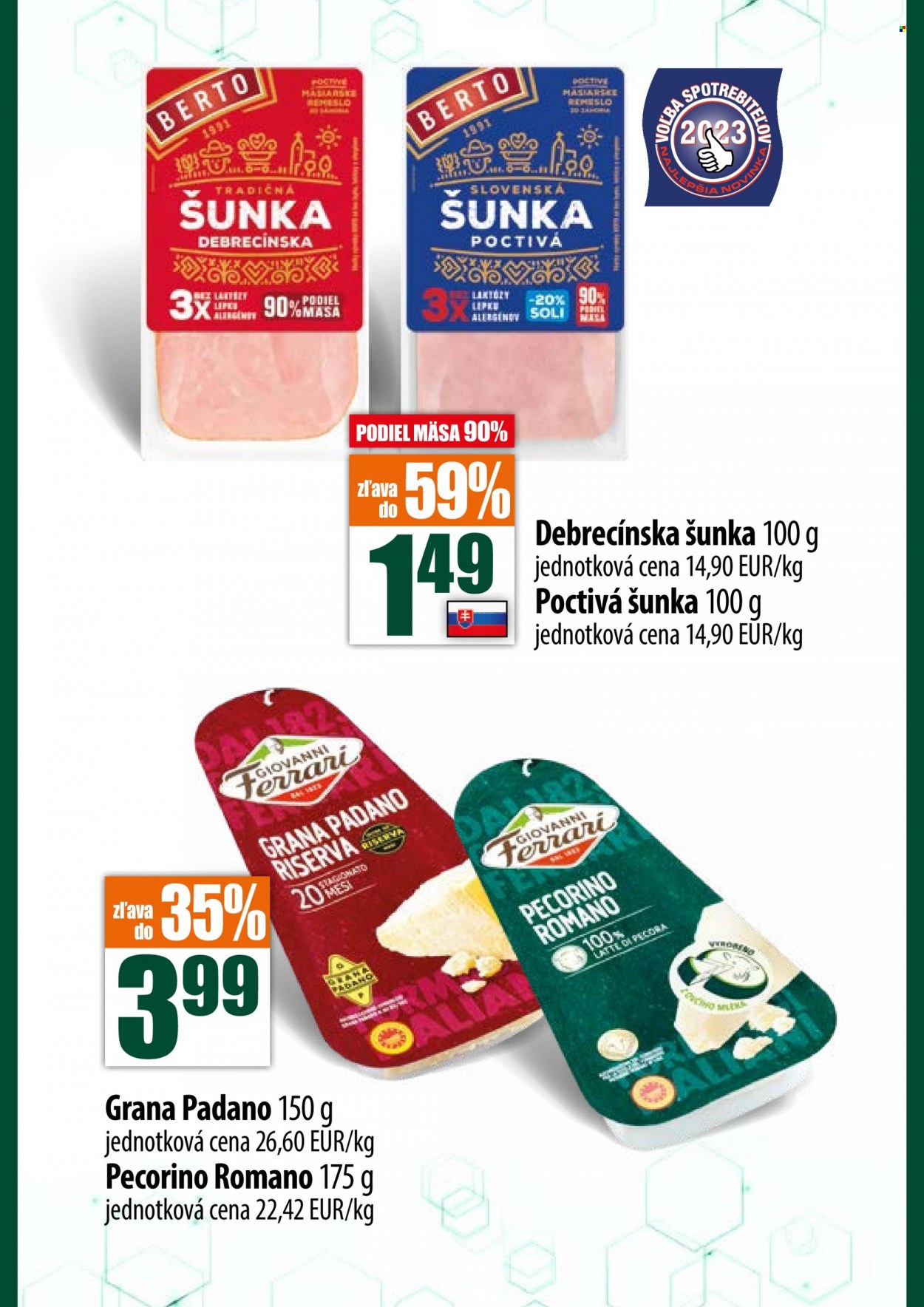 Leták COOP Jednota - 14.9.2023 - 20.9.2023. Strana 4
