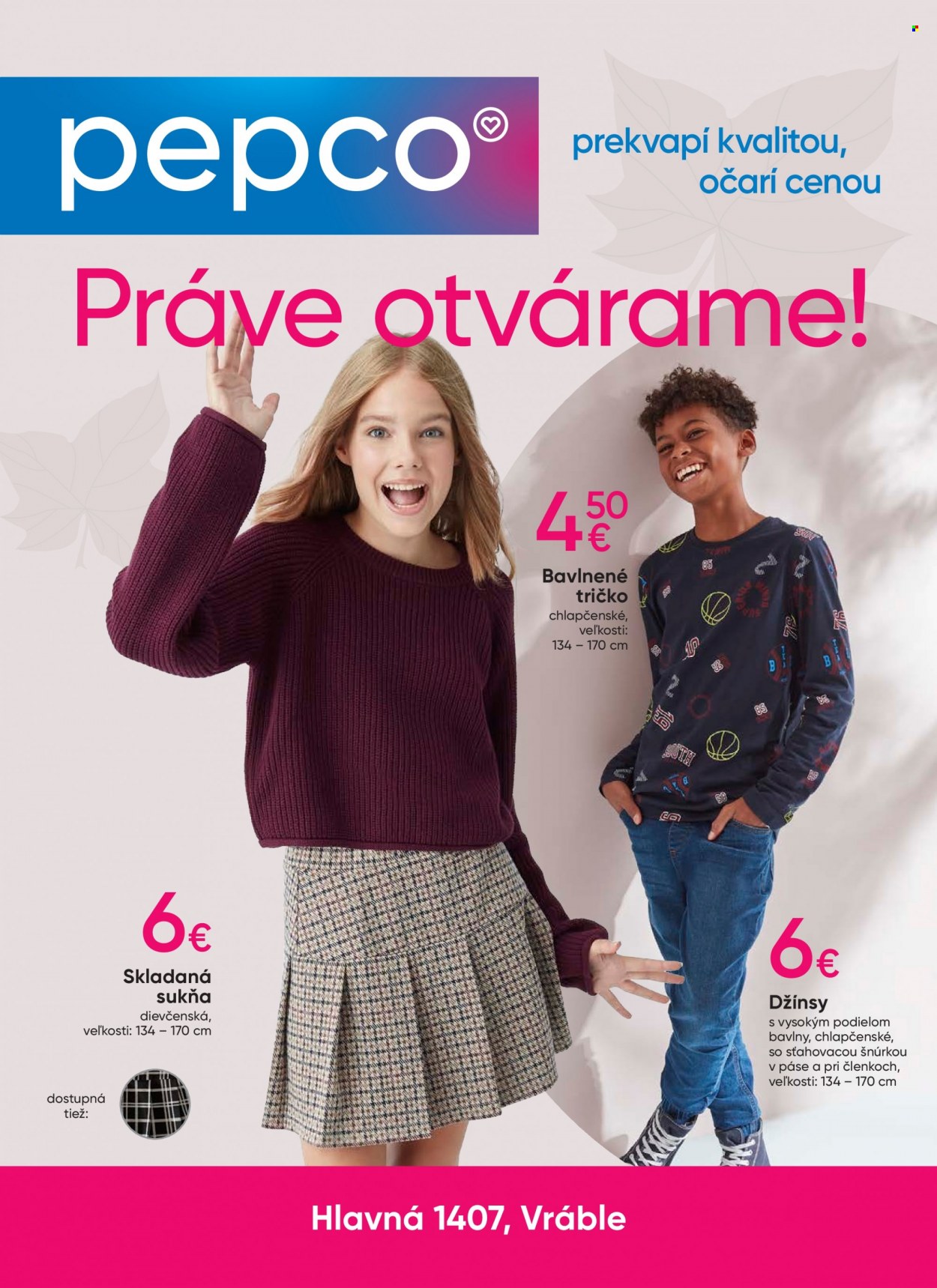 Leták Pepco - 16.9.2023 - 22.9.2023. Strana 1