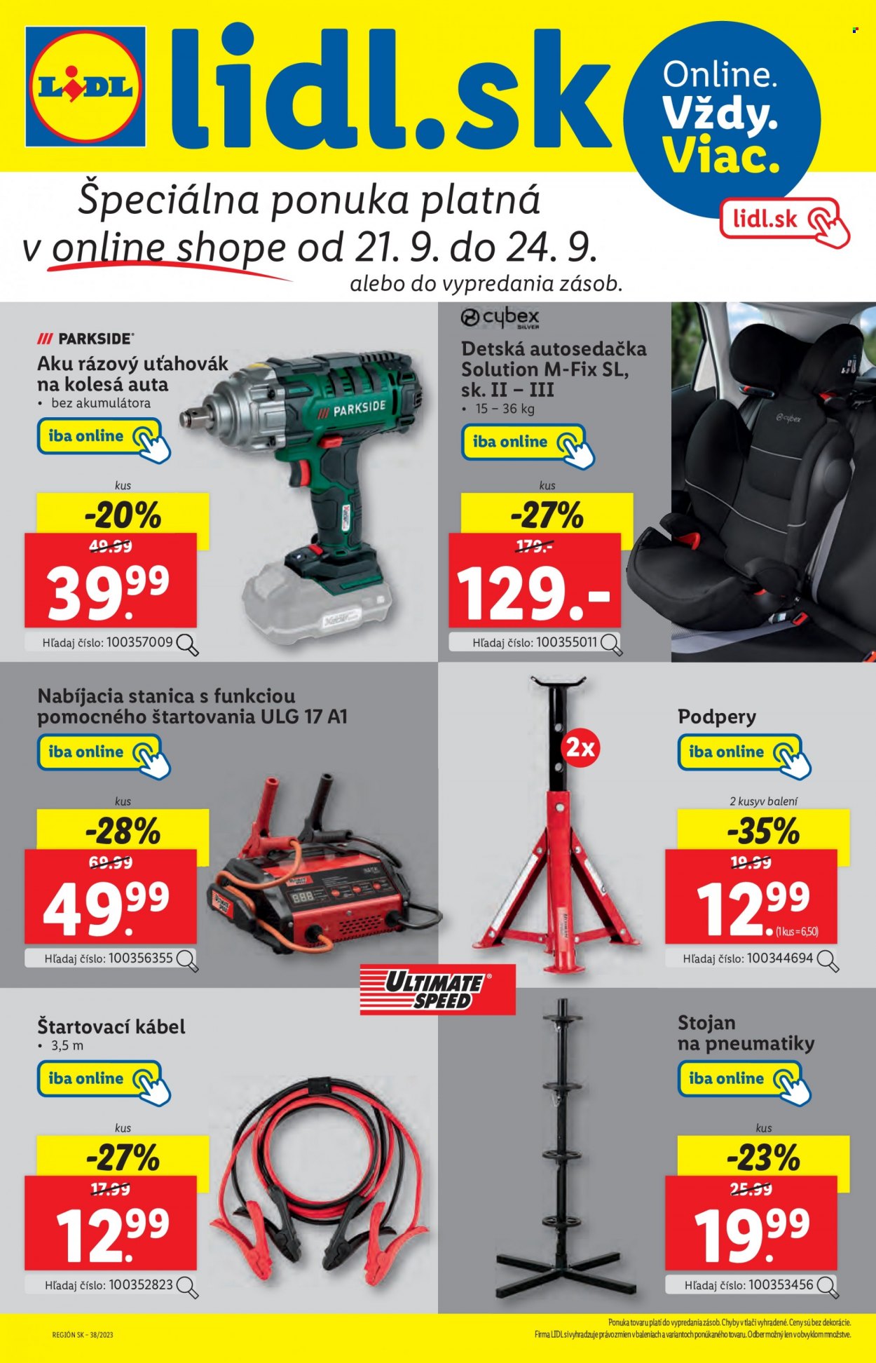 Leták Lidl - 21.9.2023 - 24.9.2023. Strana 34