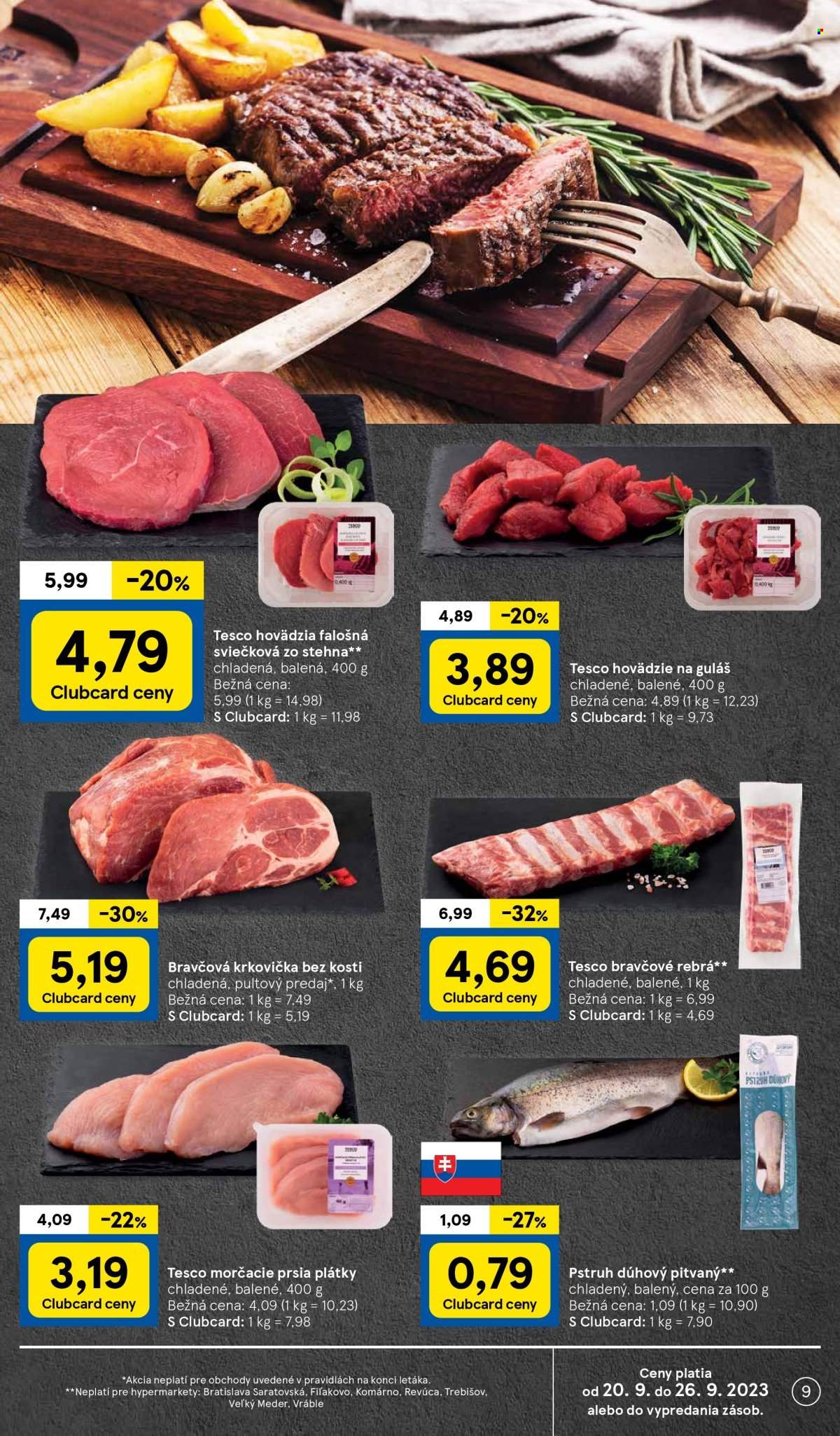 Leták TESCO - 20.9.2023 - 26.9.2023. Strana 9
