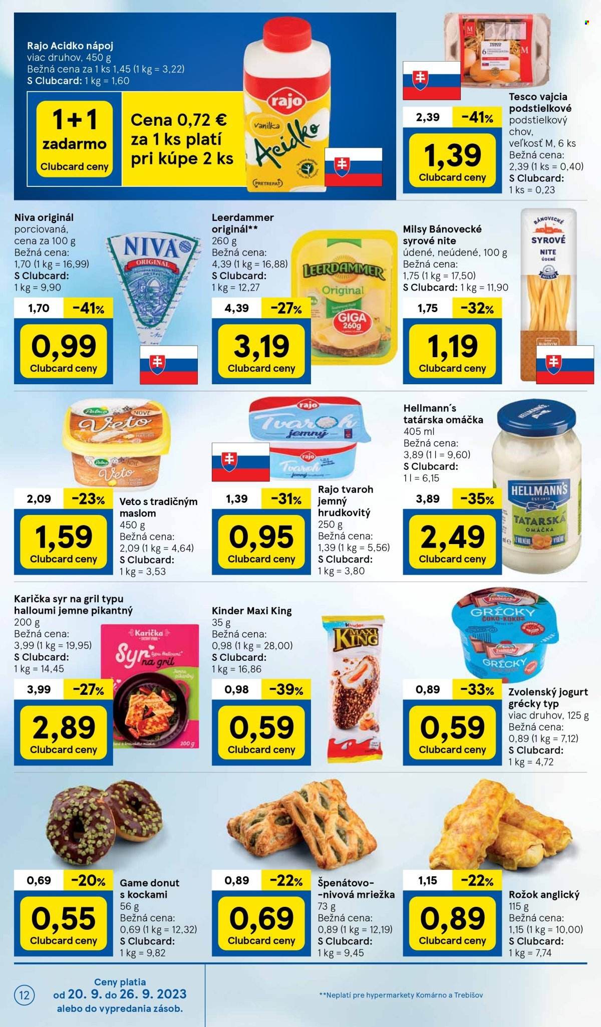 Leták TESCO - 20.9.2023 - 26.9.2023. Strana 12