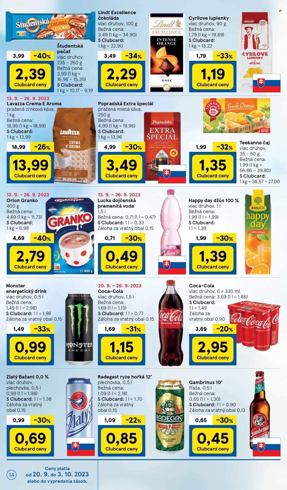 Leták TESCO - 20.9.2023 - 26.9.2023. Strana 14