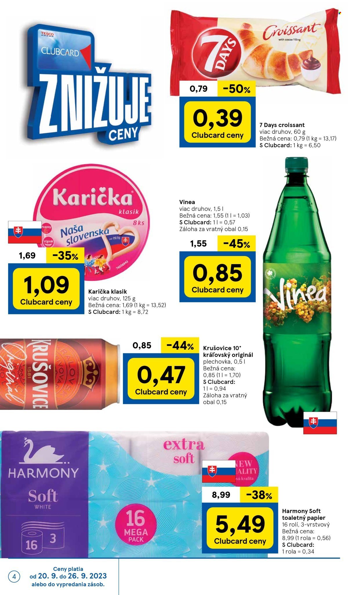 Leták TESCO supermarket - 20.9.2023 - 26.9.2023. Strana 4