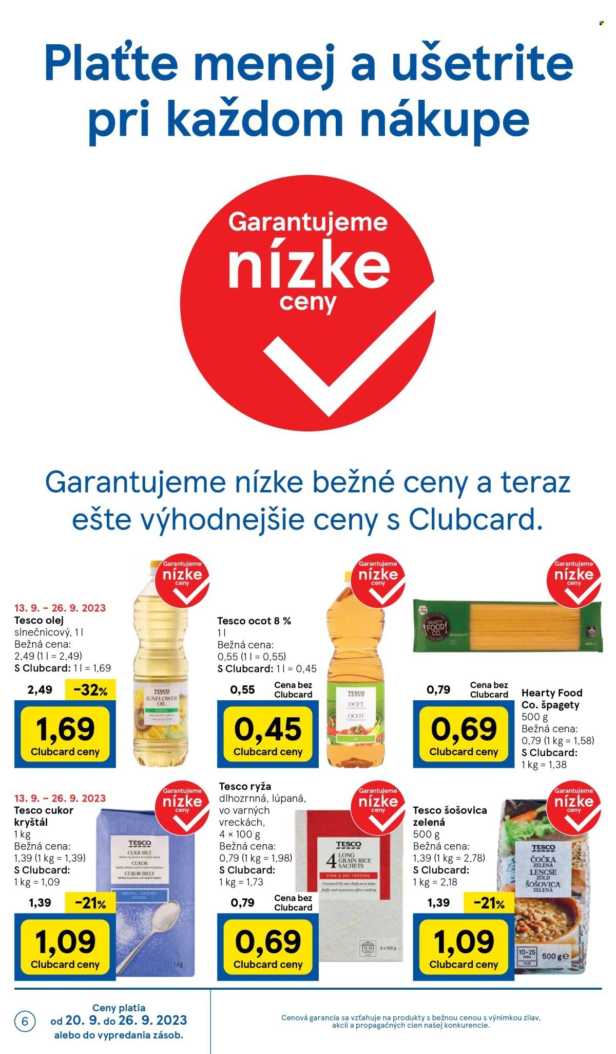 Leták TESCO supermarket - 20.9.2023 - 26.9.2023. Strana 6