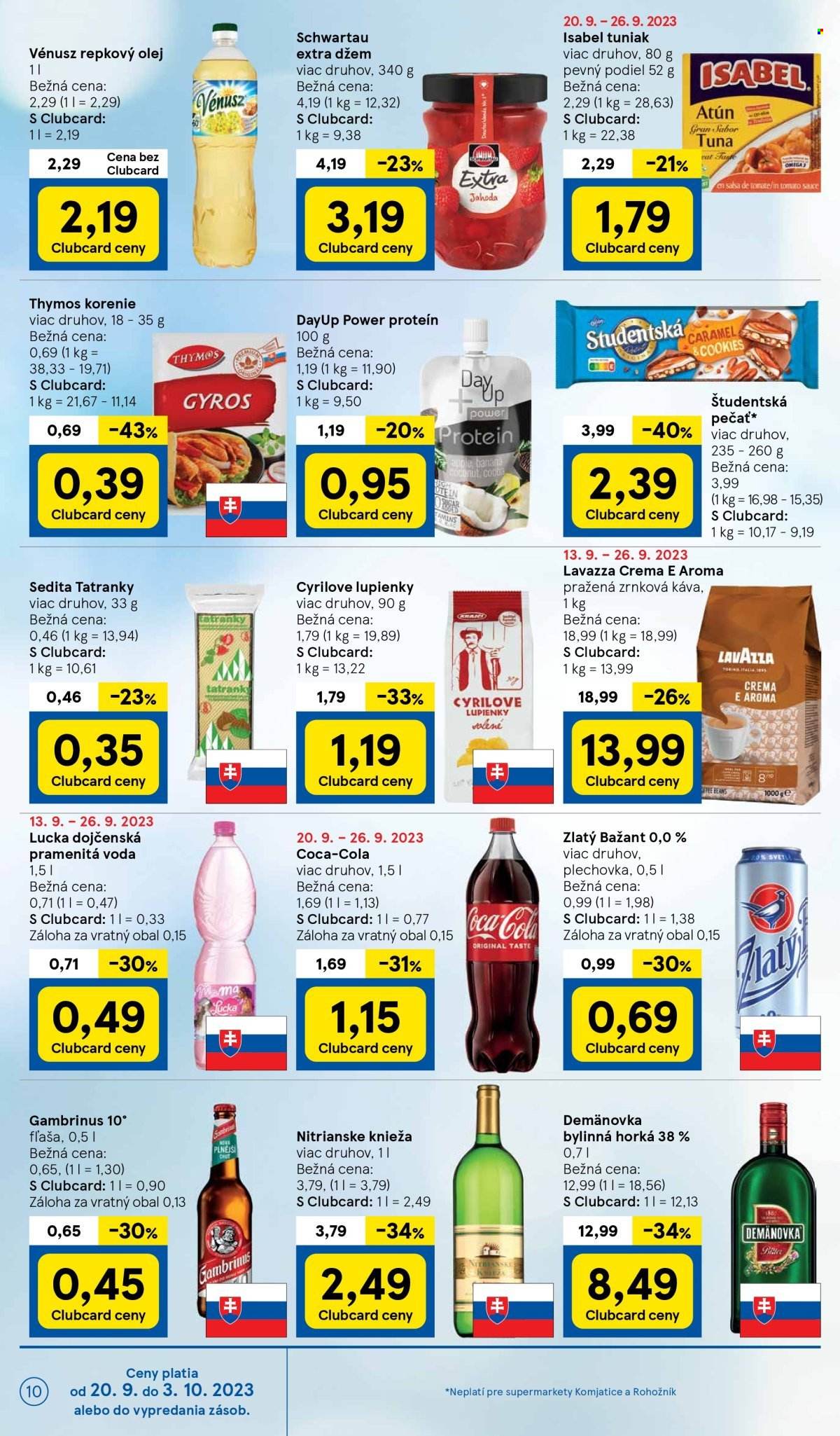 Leták TESCO supermarket - 20.9.2023 - 26.9.2023. Strana 10