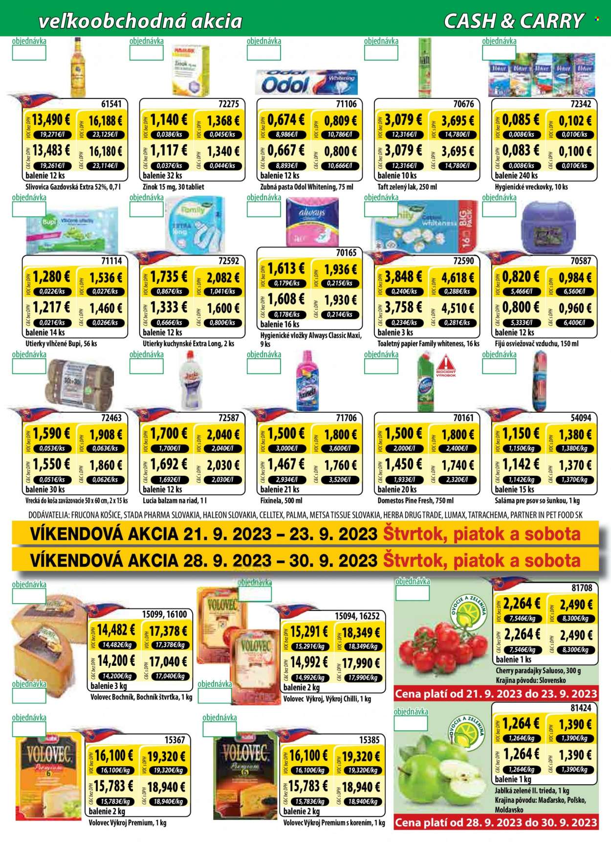Leták Milk AGRO - 20.9.2023 - 3.10.2023. Strana 7