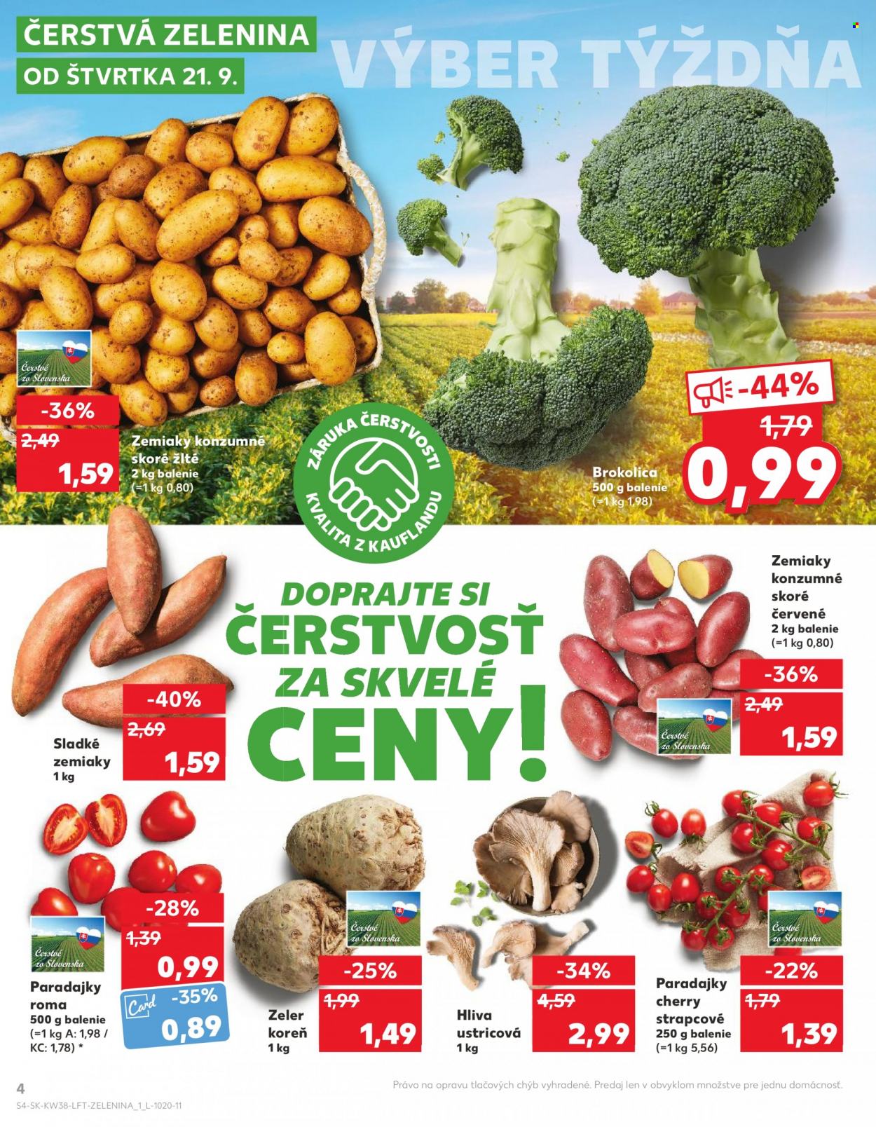 Leták Kaufland - 21.9.2023 - 27.9.2023. Strana 4
