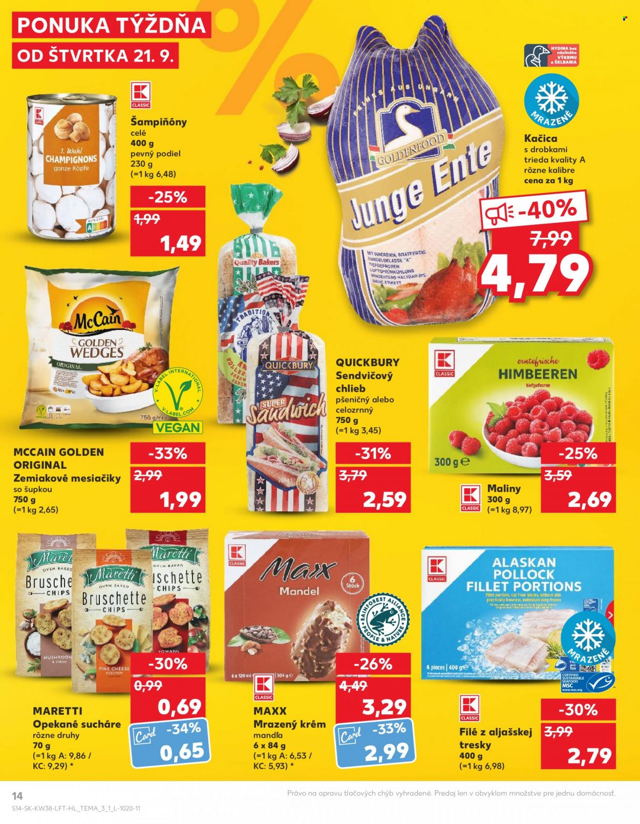 Leták Kaufland - 21.9.2023 - 27.9.2023. Strana 14