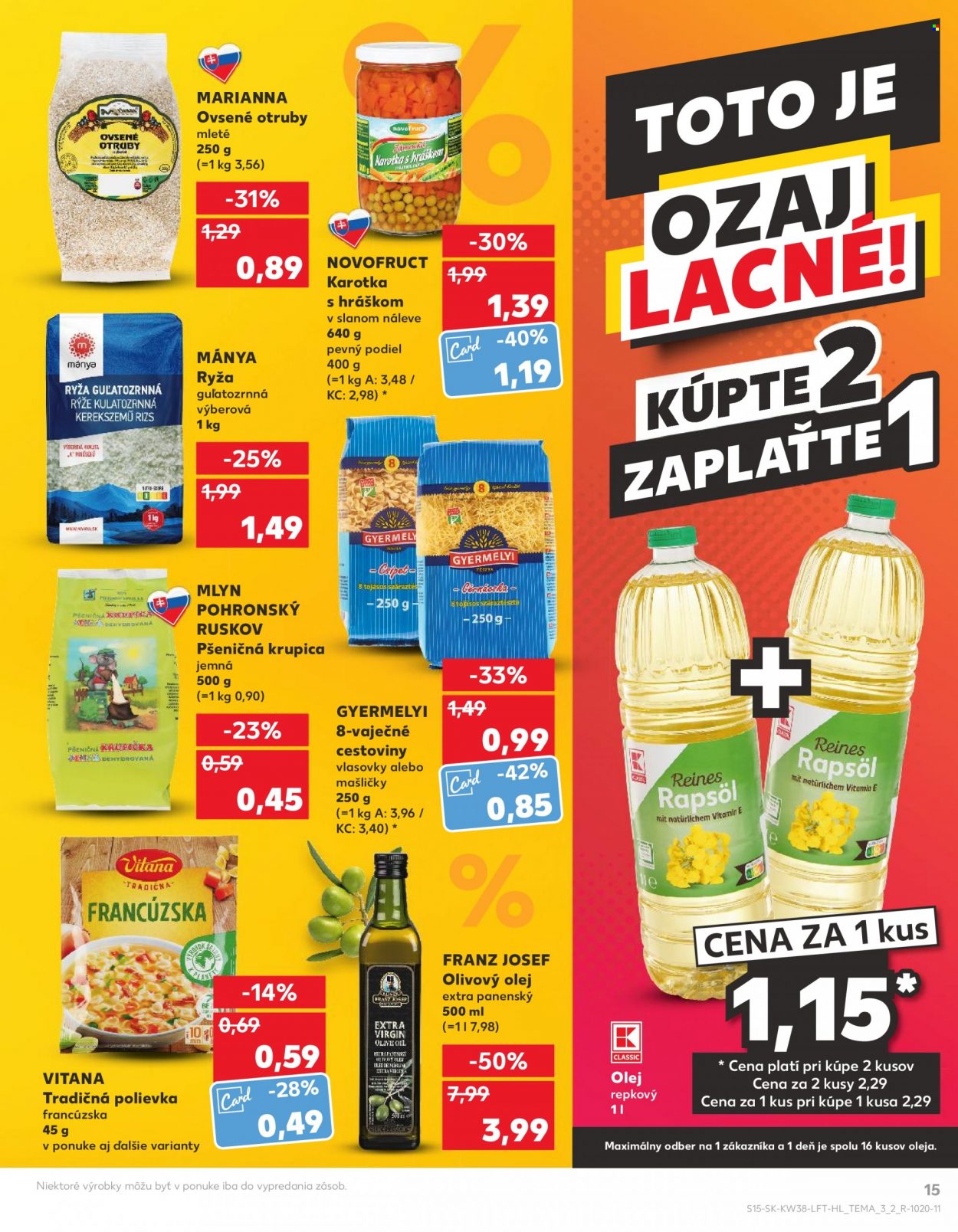Leták Kaufland - 21.9.2023 - 27.9.2023. Strana 15