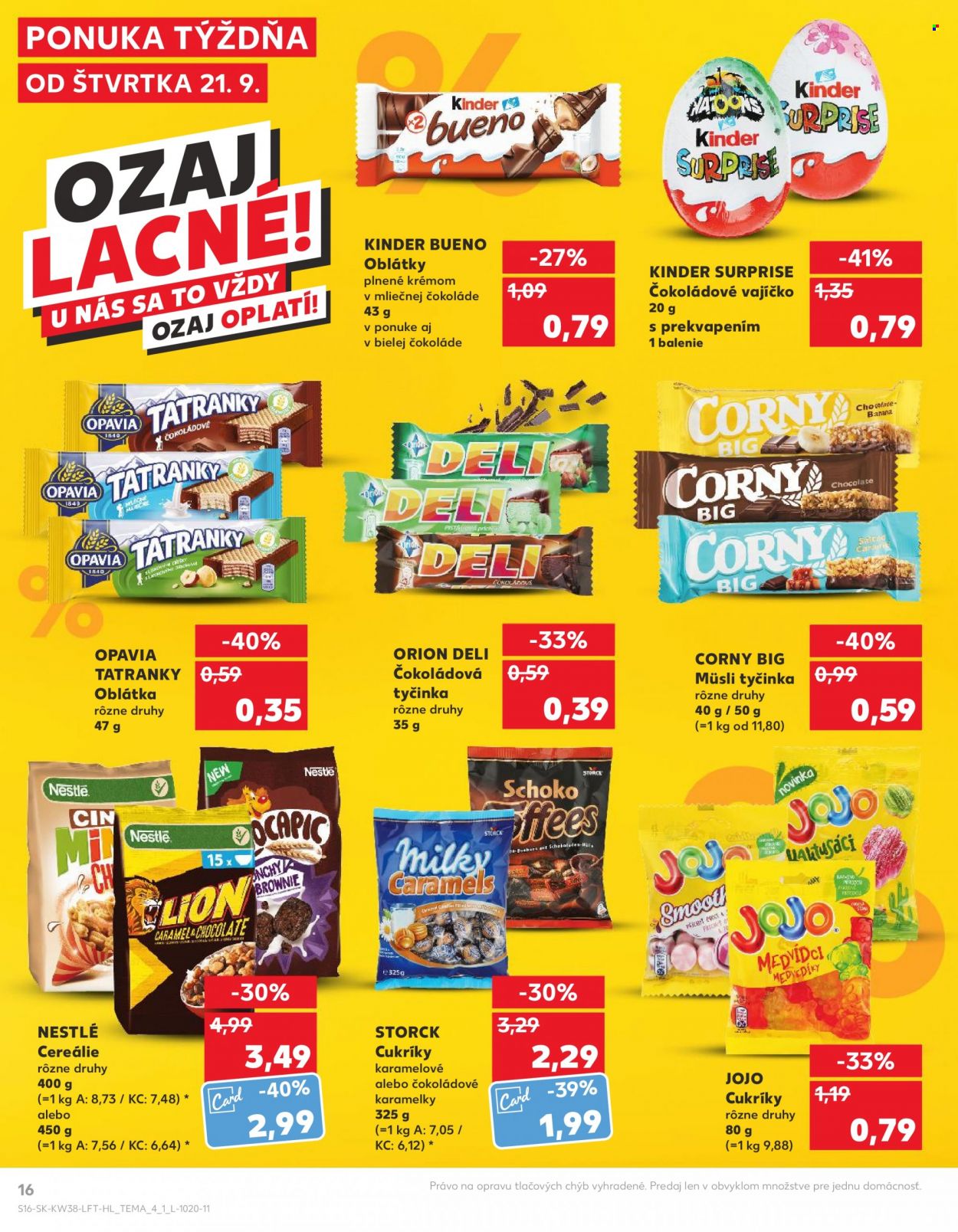 Leták Kaufland - 21.9.2023 - 27.9.2023. Strana 16