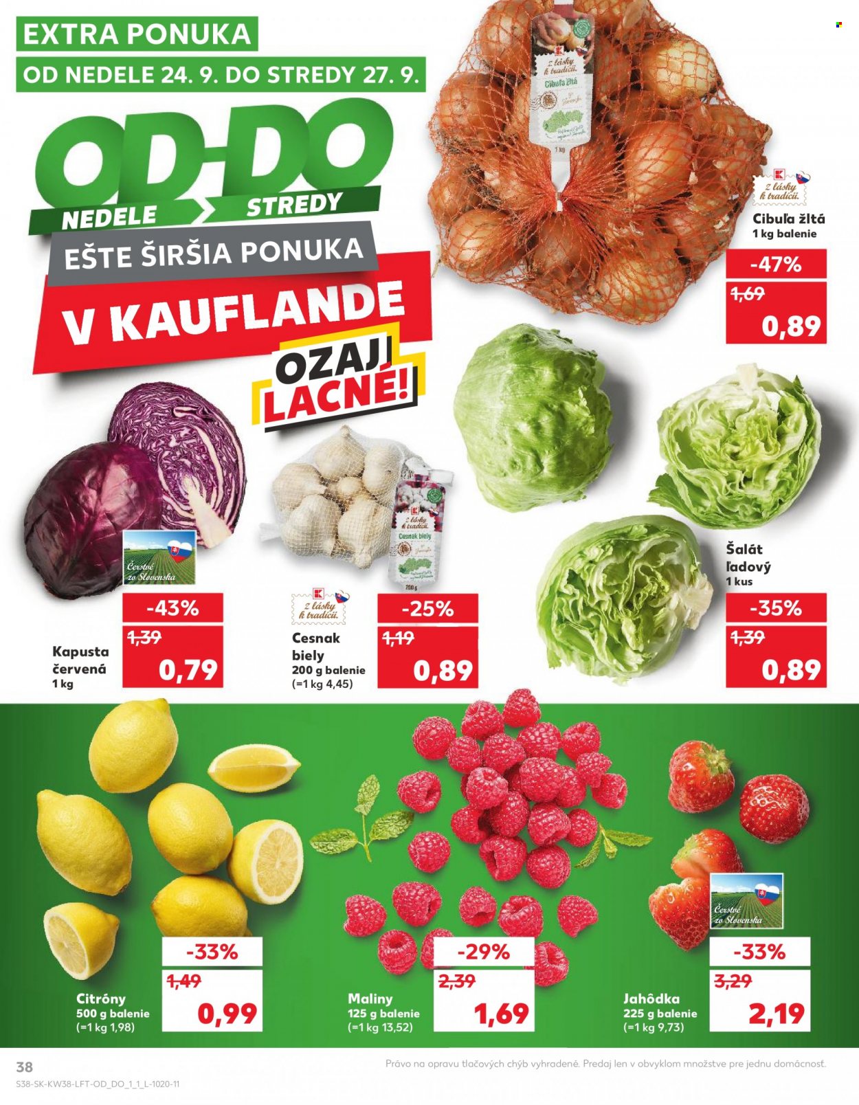 Leták Kaufland - 21.9.2023 - 27.9.2023. Strana 38