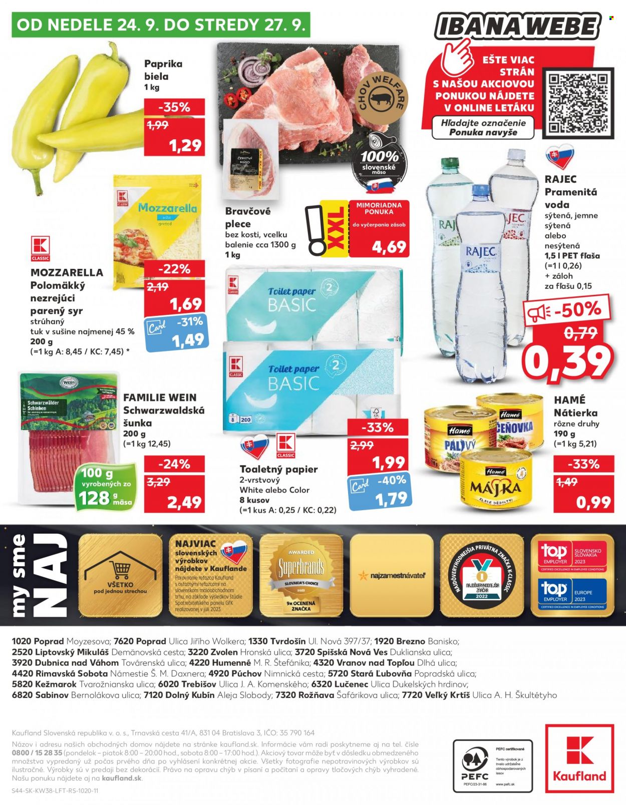 Leták Kaufland - 21.9.2023 - 27.9.2023. Strana 44