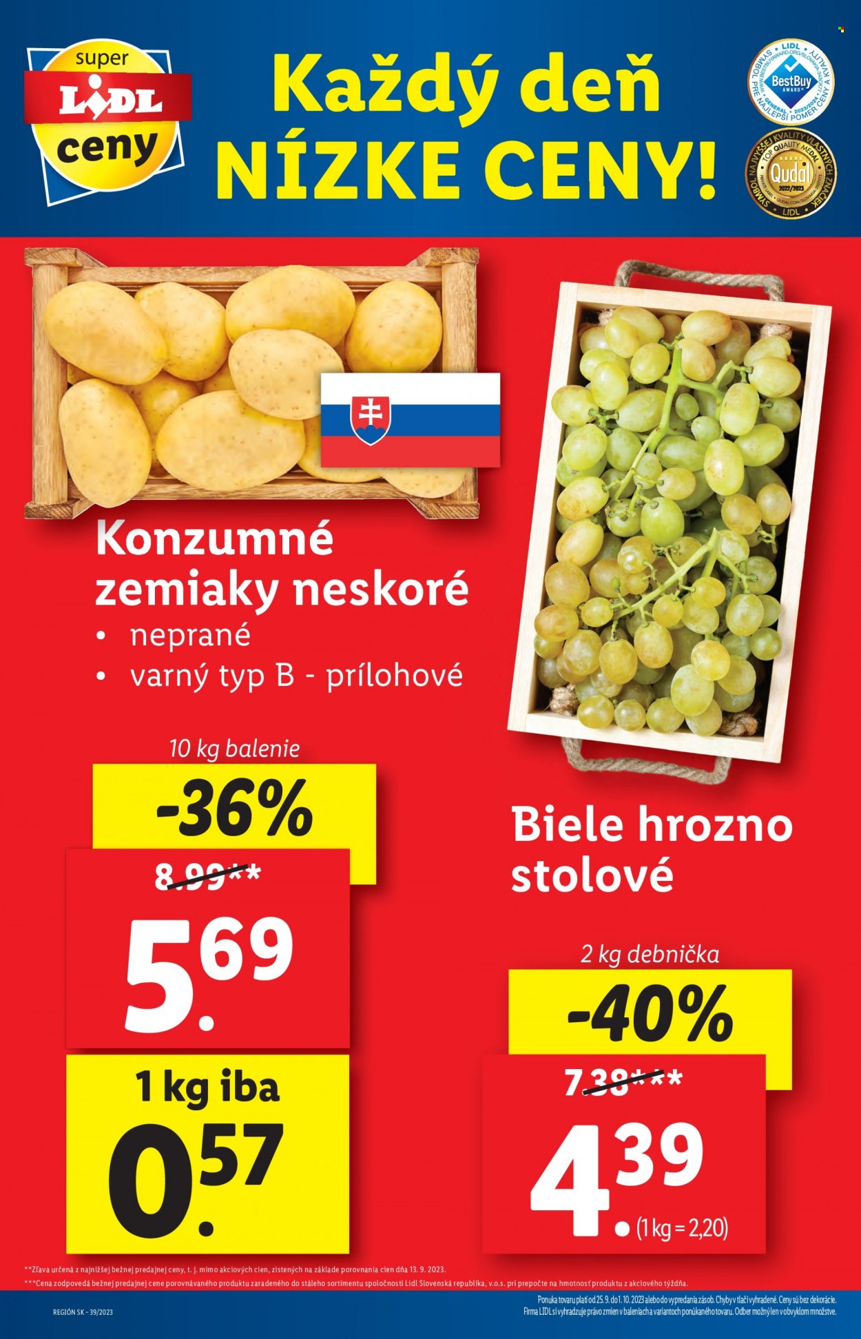 Leták Lidl - 25.9.2023 - 1.10.2023. Strana 6