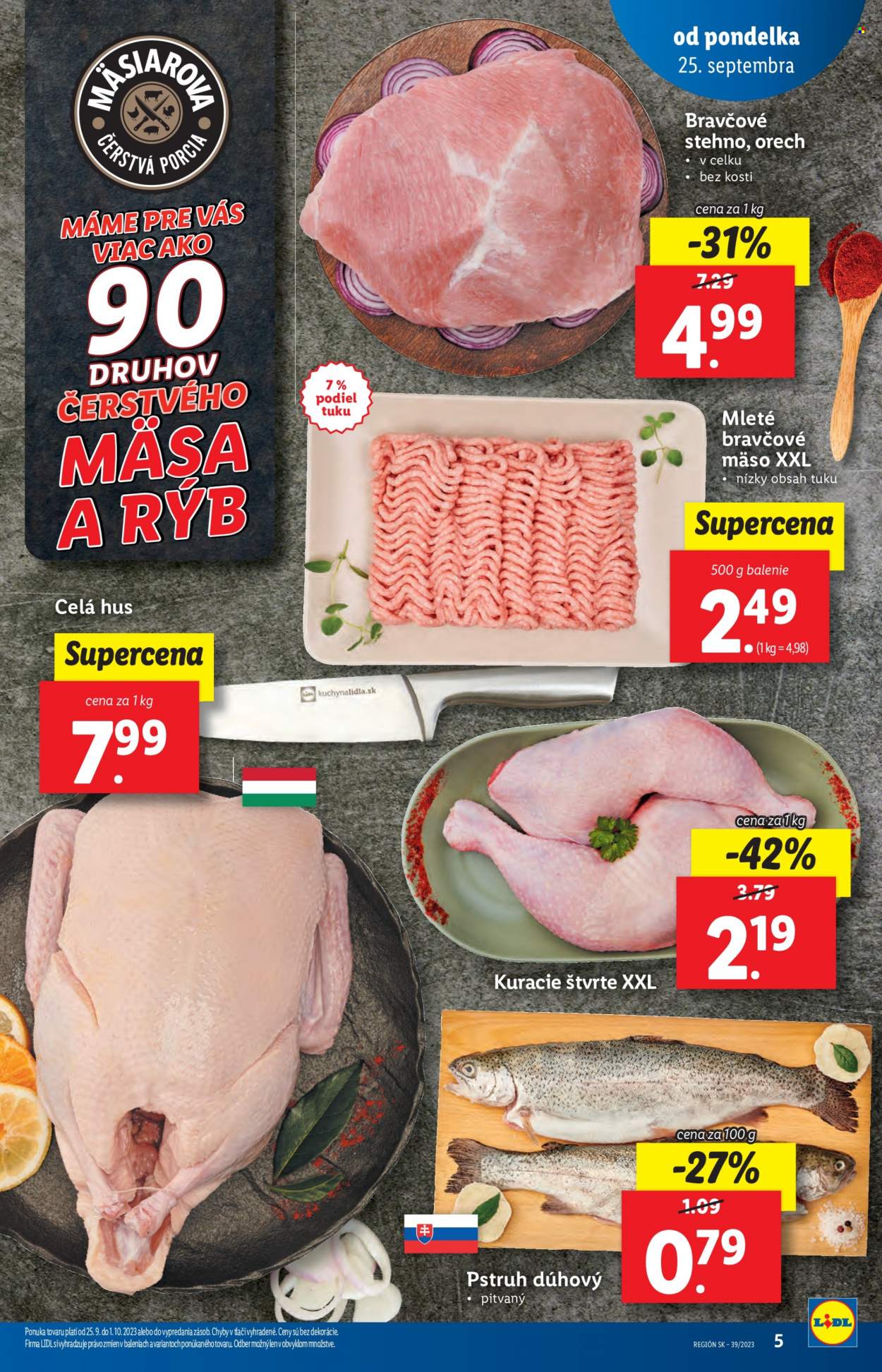 Leták Lidl - 25.9.2023 - 1.10.2023. Strana 7