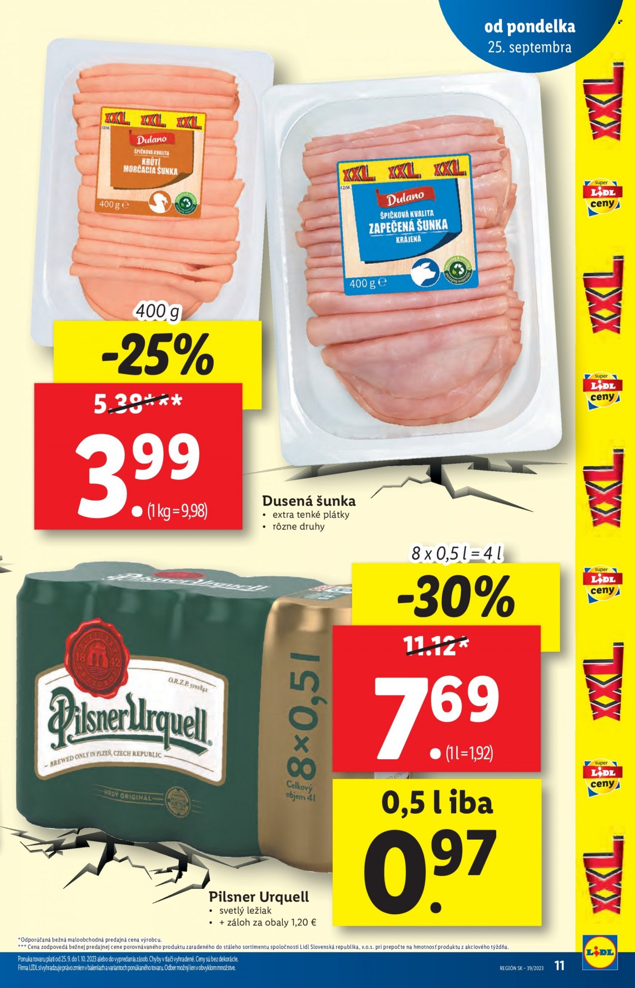 Leták Lidl - 25.9.2023 - 1.10.2023. Strana 19