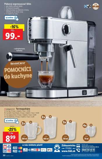 thumbnail - SILVERCREST Pákový espressovač Slim