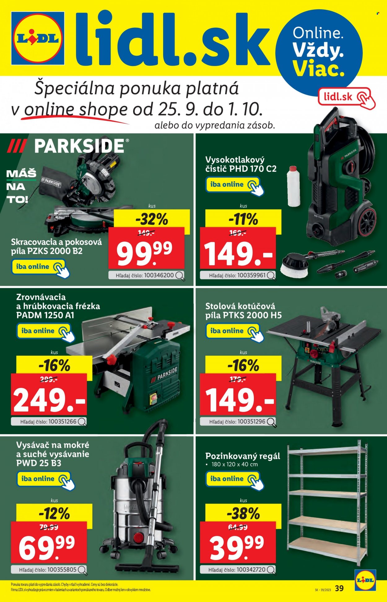 Leták Lidl - 25.9.2023 - 1.10.2023. Strana 48