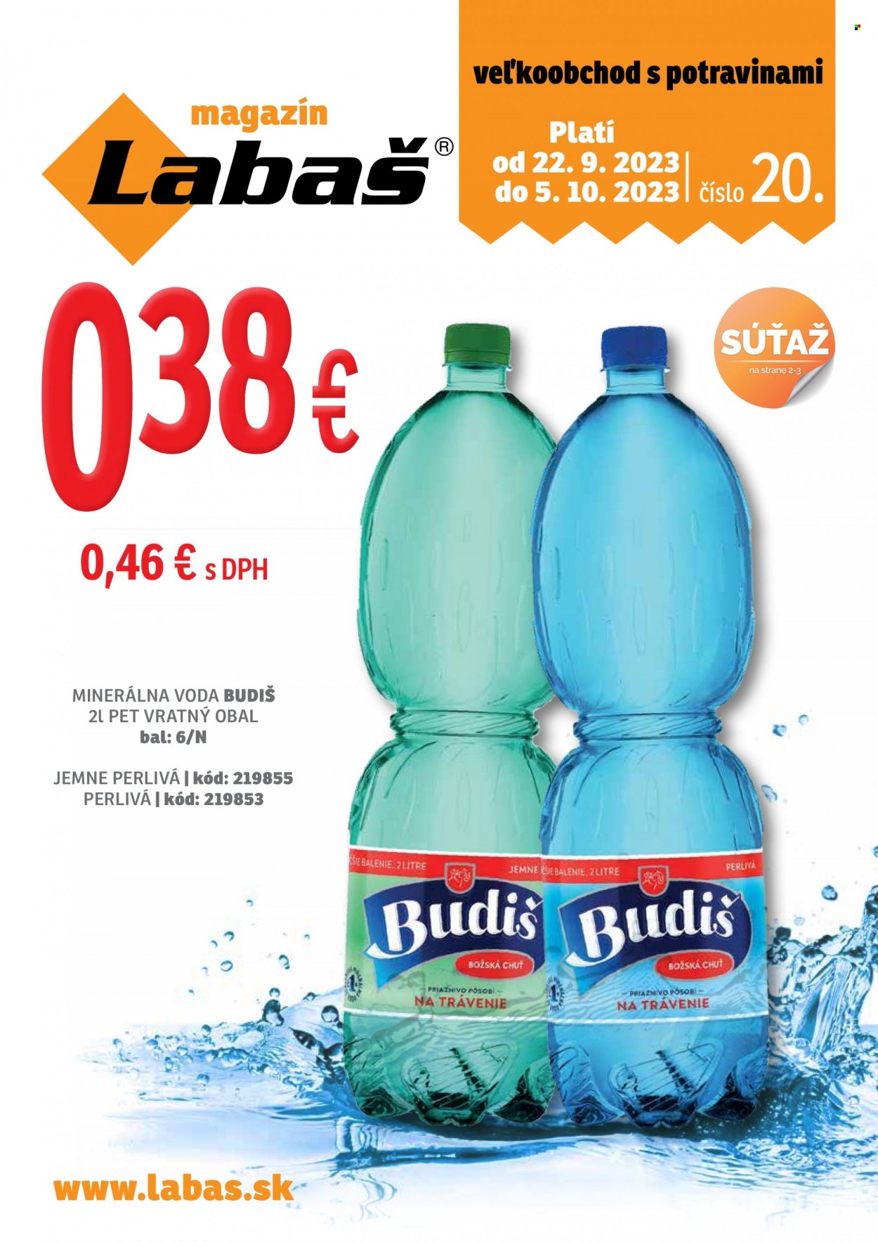 Leták Labaš - 22.9.2023 - 5.10.2023. Strana 1