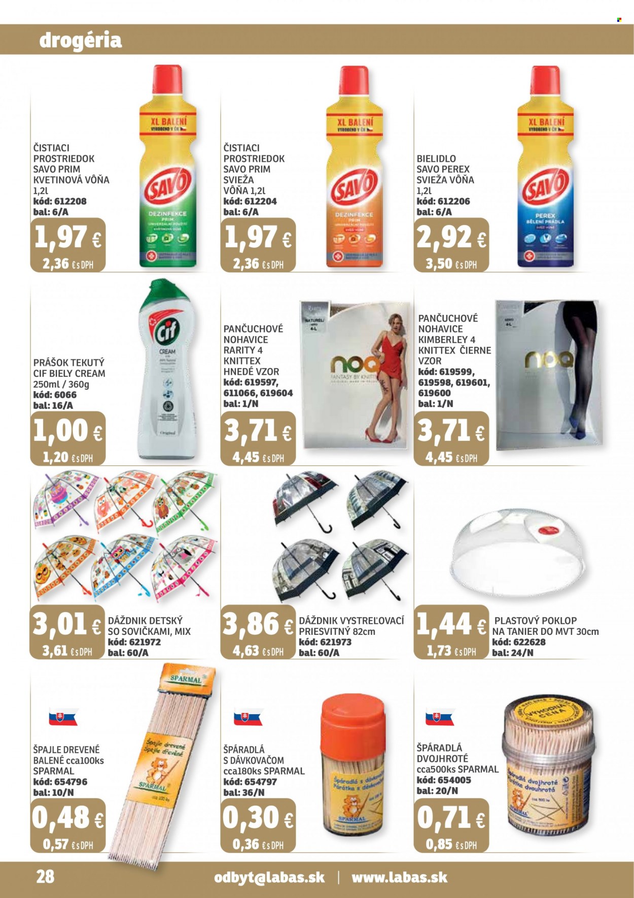 Leták Labaš - 22.9.2023 - 5.10.2023. Strana 28