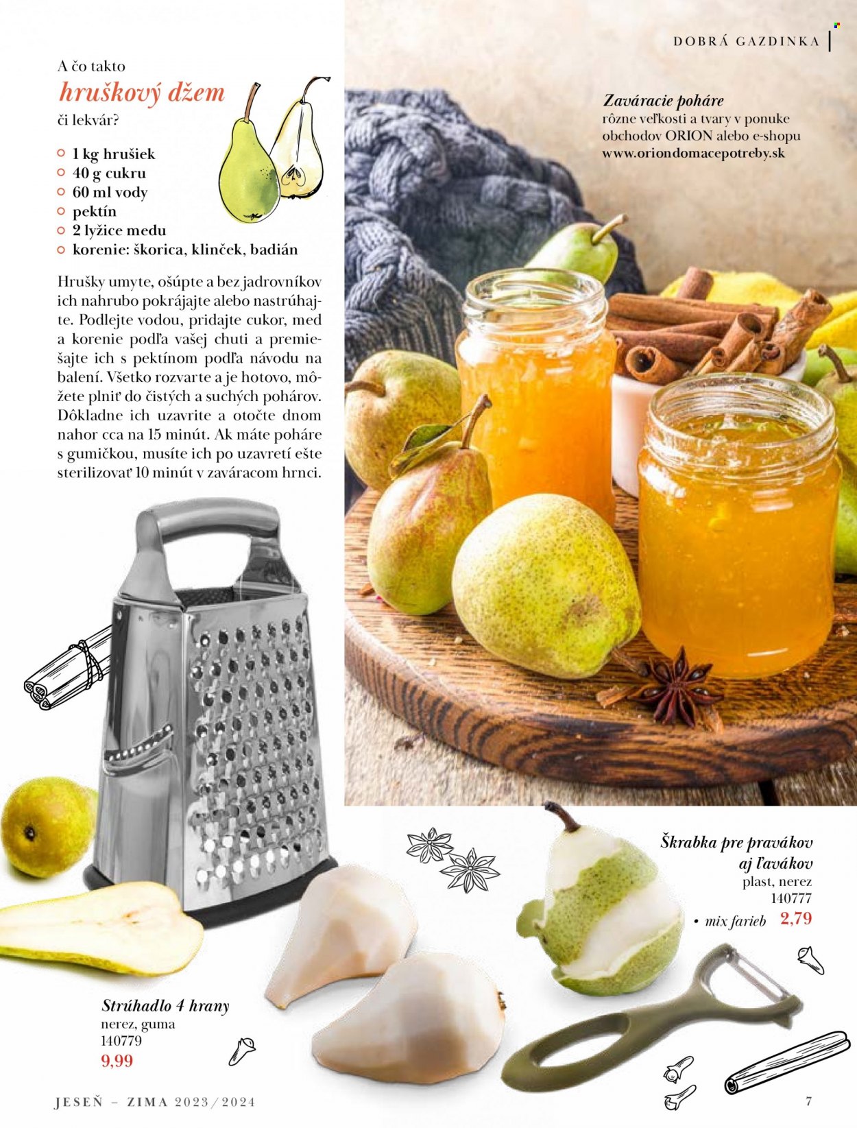 Leták Orion. Strana 7