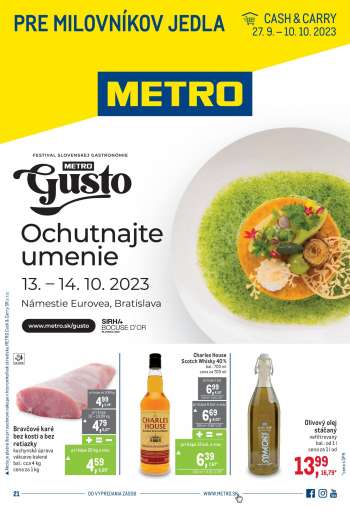 Leták Metro - 27.9.2023 - 10.10.2023.