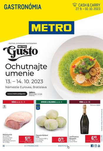 Leták Metro - 27.9.2023 - 10.10.2023.