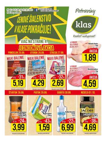 Leták Klas - 25.9.2023 - 1.10.2023.