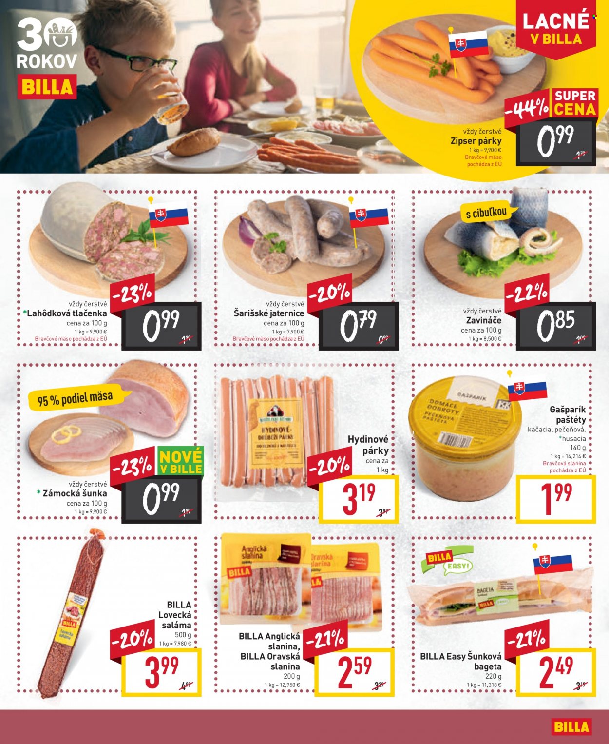 Leták Billa - 27.9.2023 - 3.10.2023. Strana 9