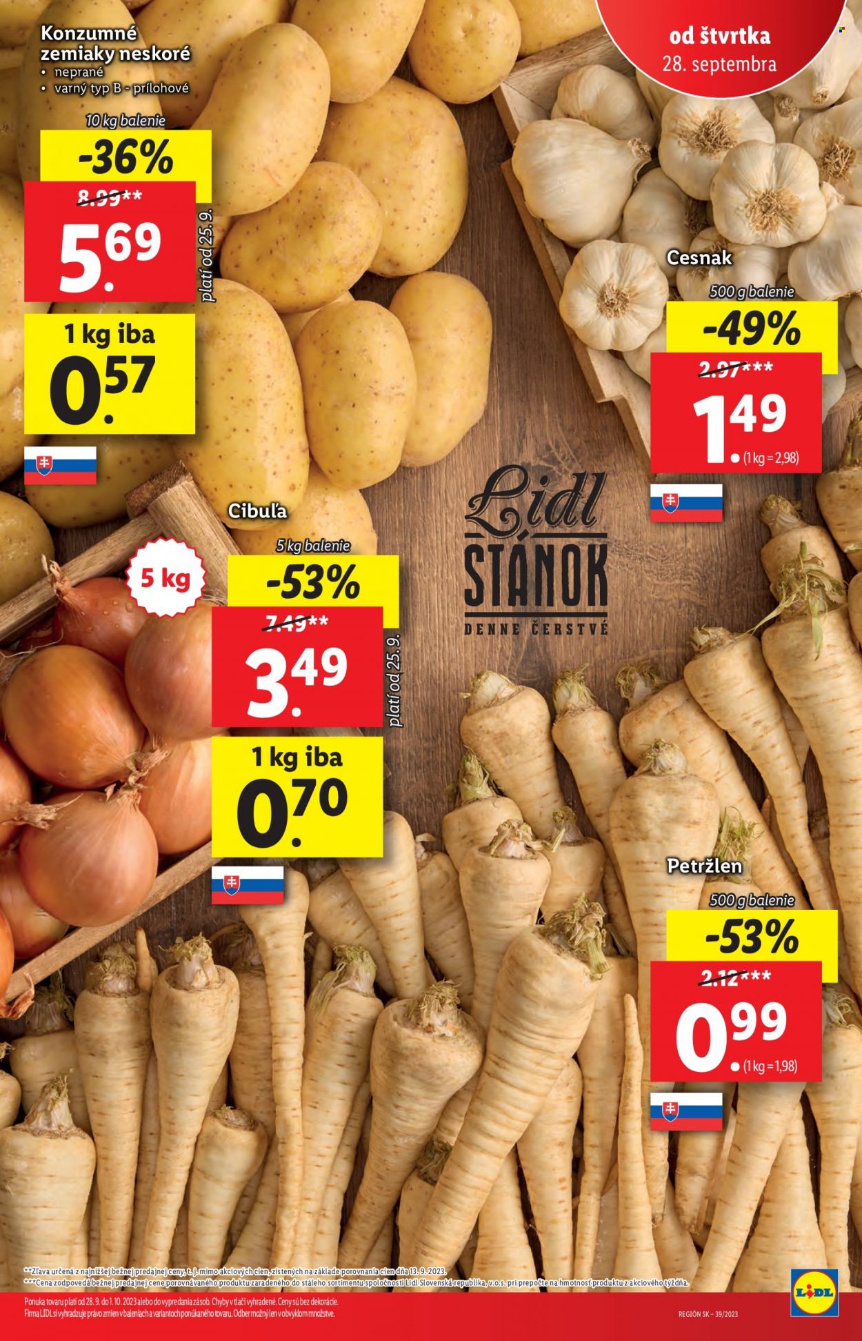 Leták Lidl - 28.9.2023 - 1.10.2023. Strana 3