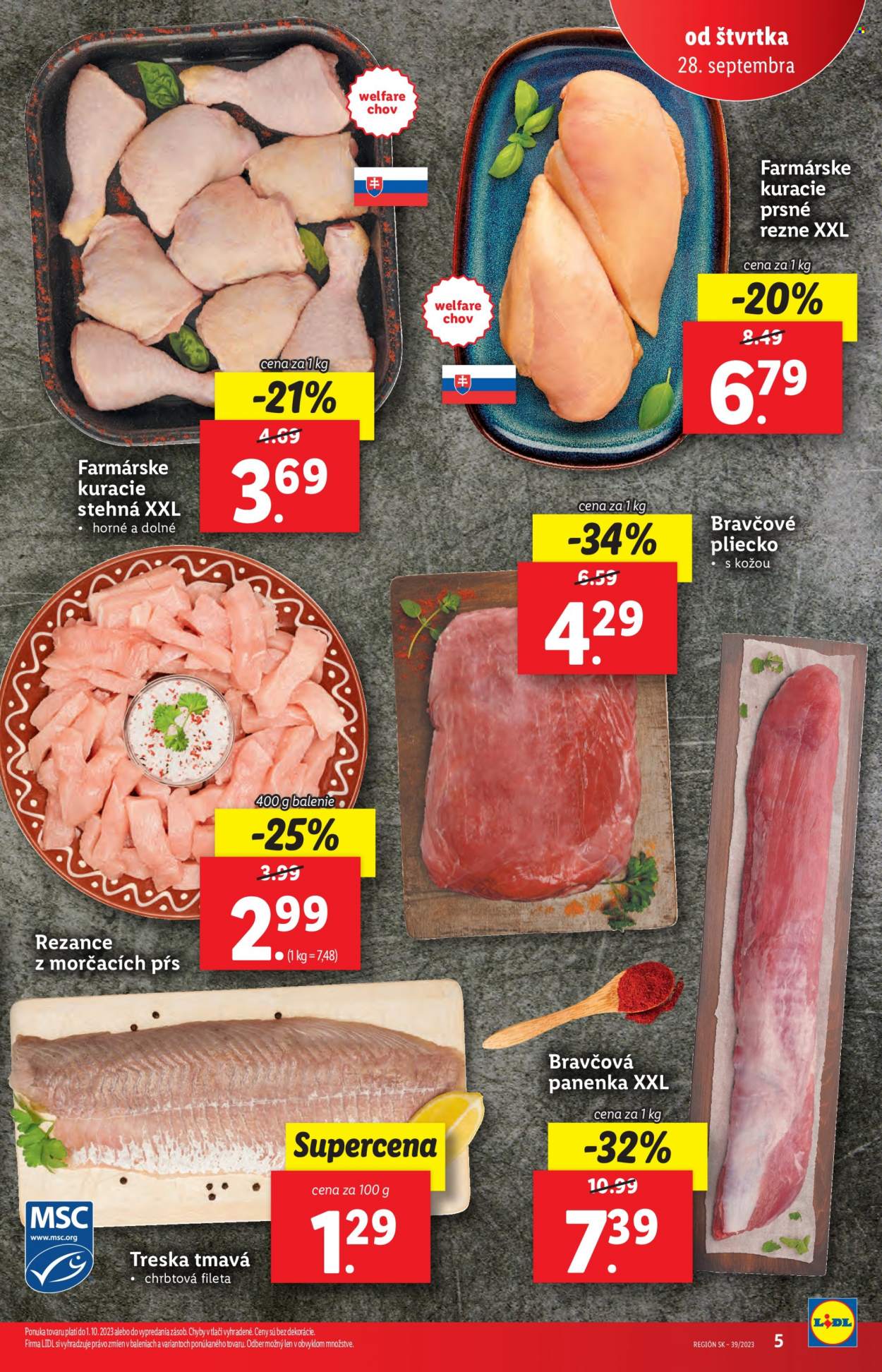 Leták Lidl - 28.9.2023 - 1.10.2023. Strana 7