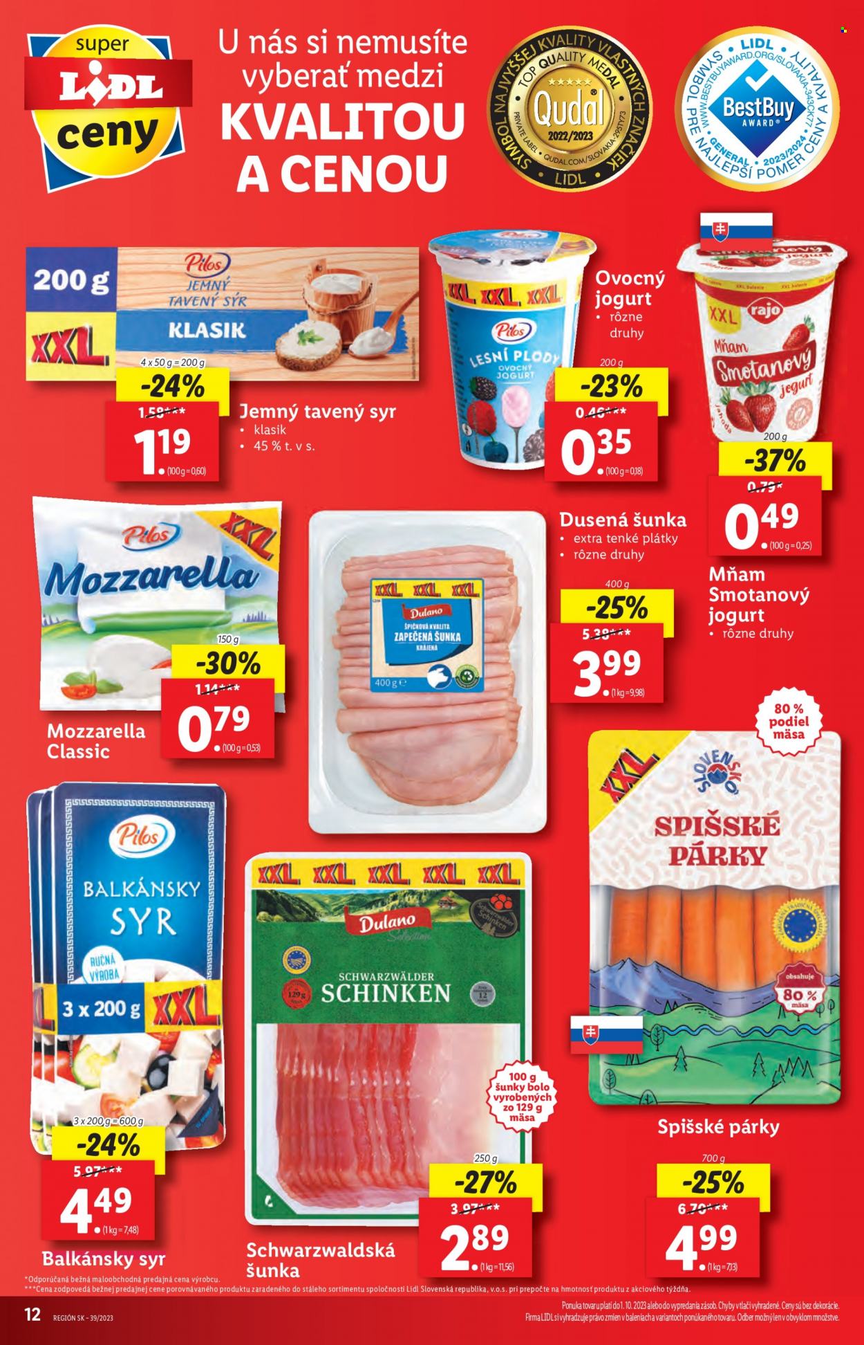 Leták Lidl - 28.9.2023 - 1.10.2023. Strana 18