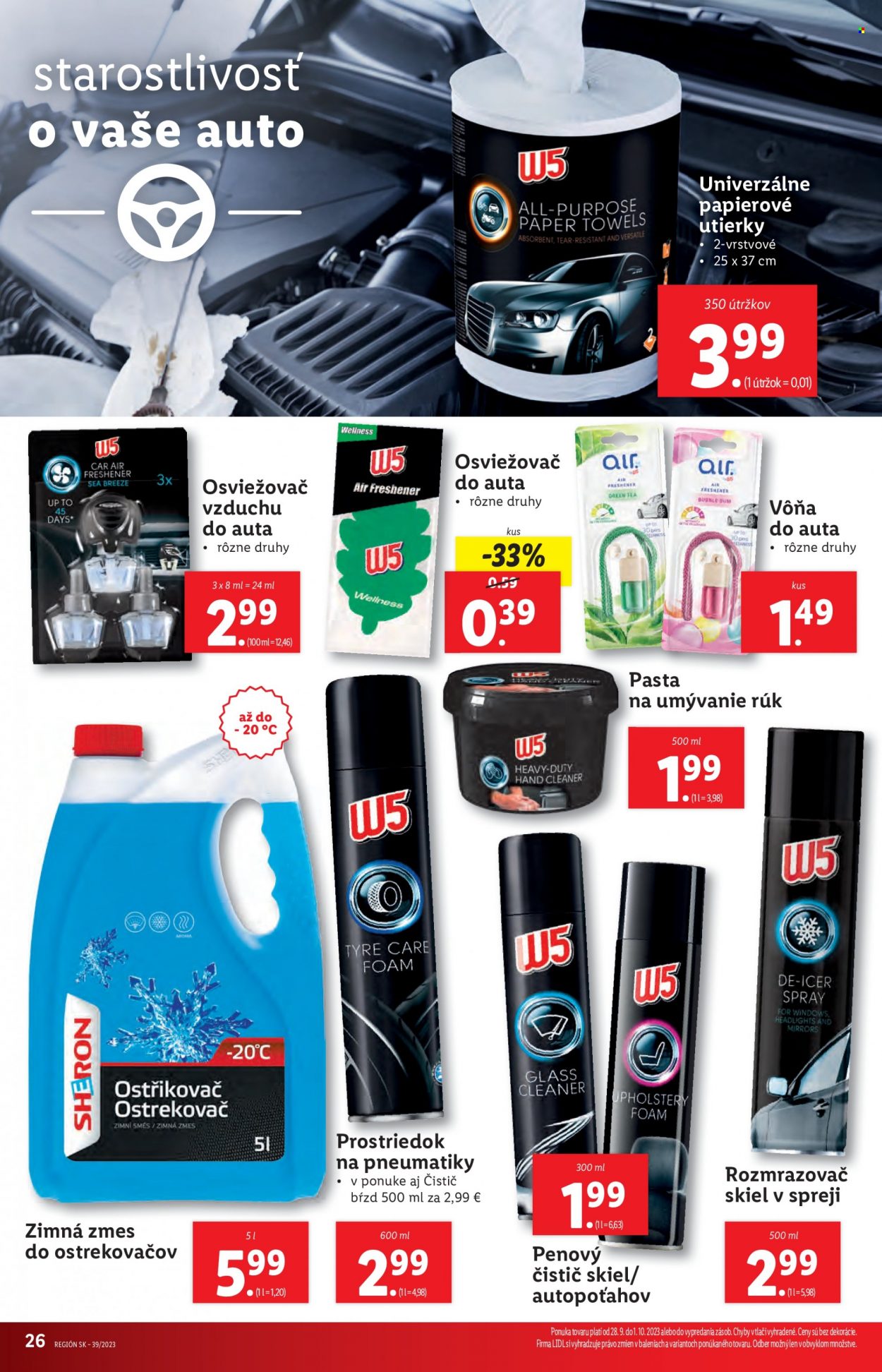 Leták Lidl - 28.9.2023 - 1.10.2023. Strana 38