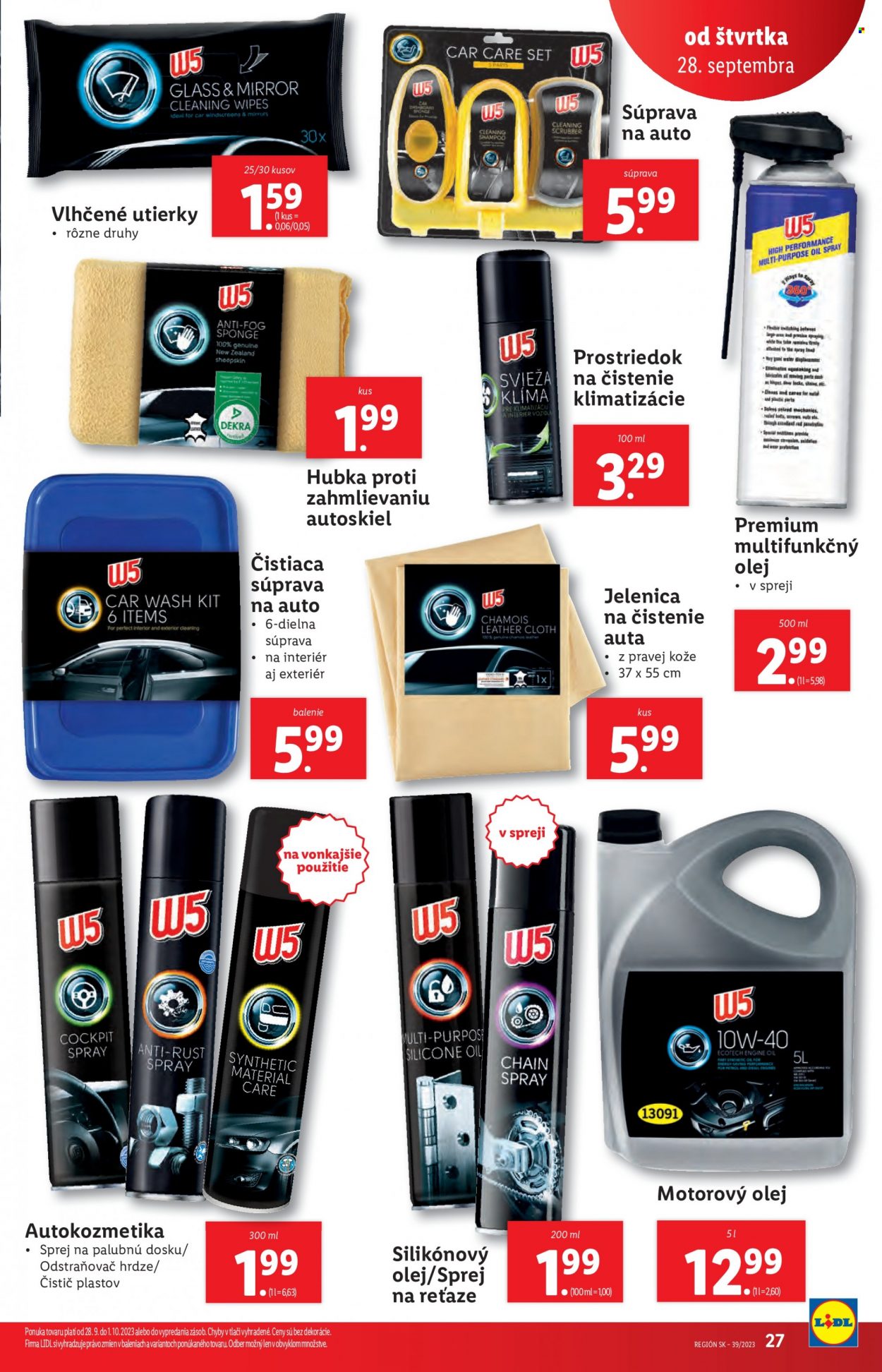 Leták Lidl - 28.9.2023 - 1.10.2023. Strana 39