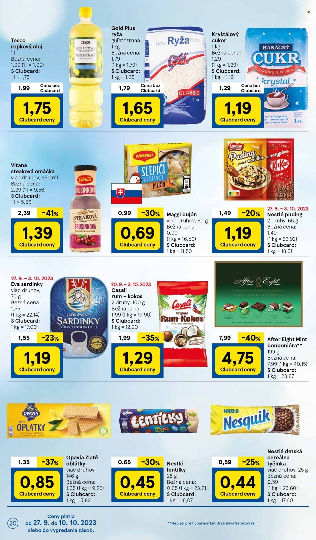 Leták TESCO - 27.9.2023 - 3.10.2023. Strana 20