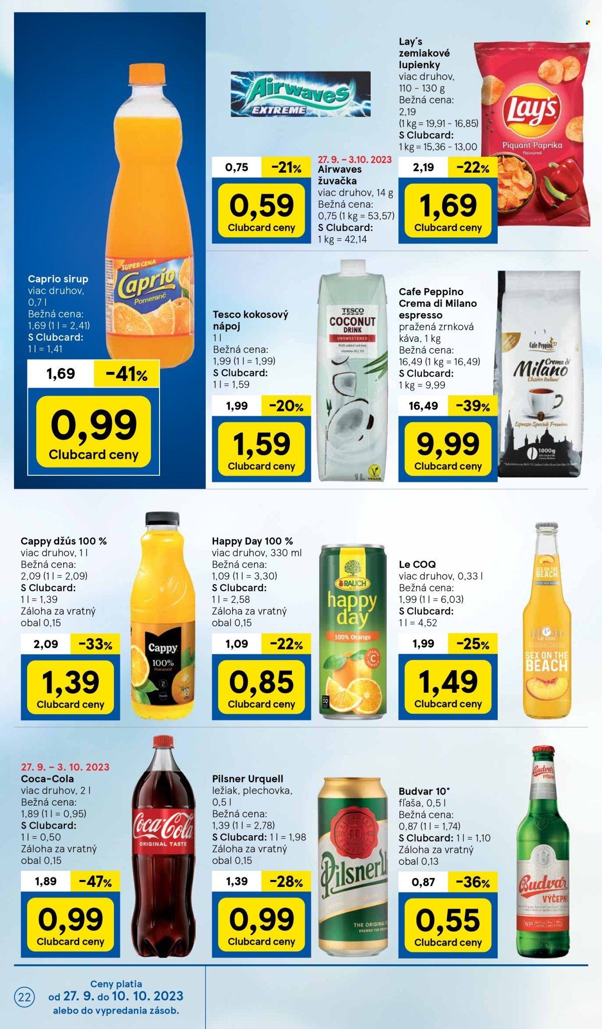 Leták TESCO - 27.9.2023 - 3.10.2023. Strana 22
