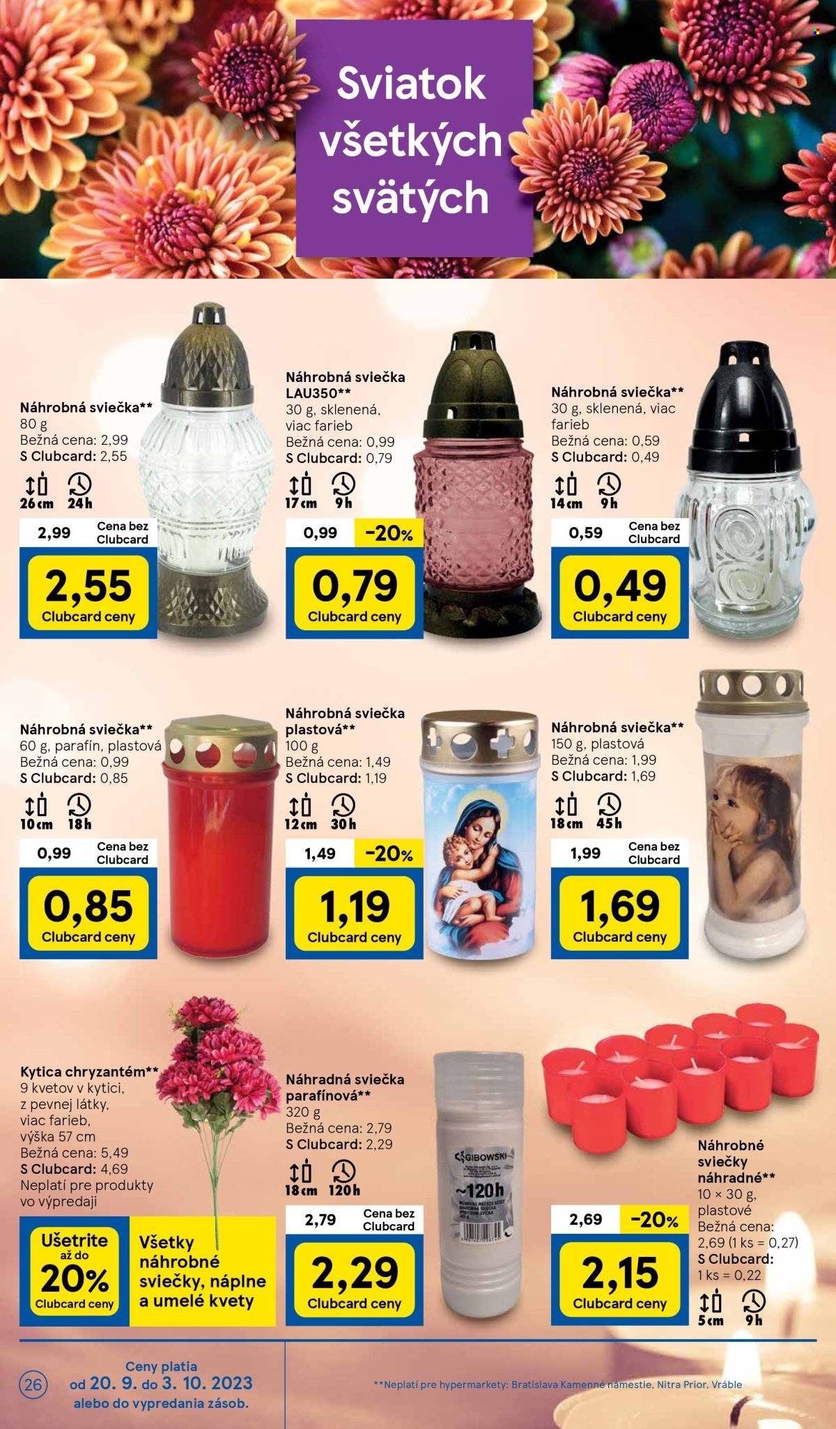 Leták TESCO - 27.9.2023 - 3.10.2023. Strana 26