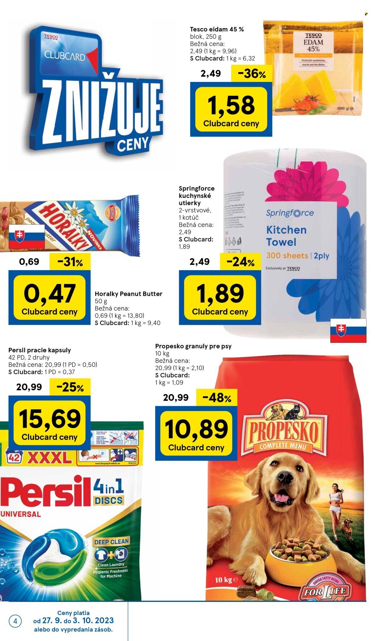 Leták TESCO supermarket - 27.9.2023 - 3.10.2023. Strana 4