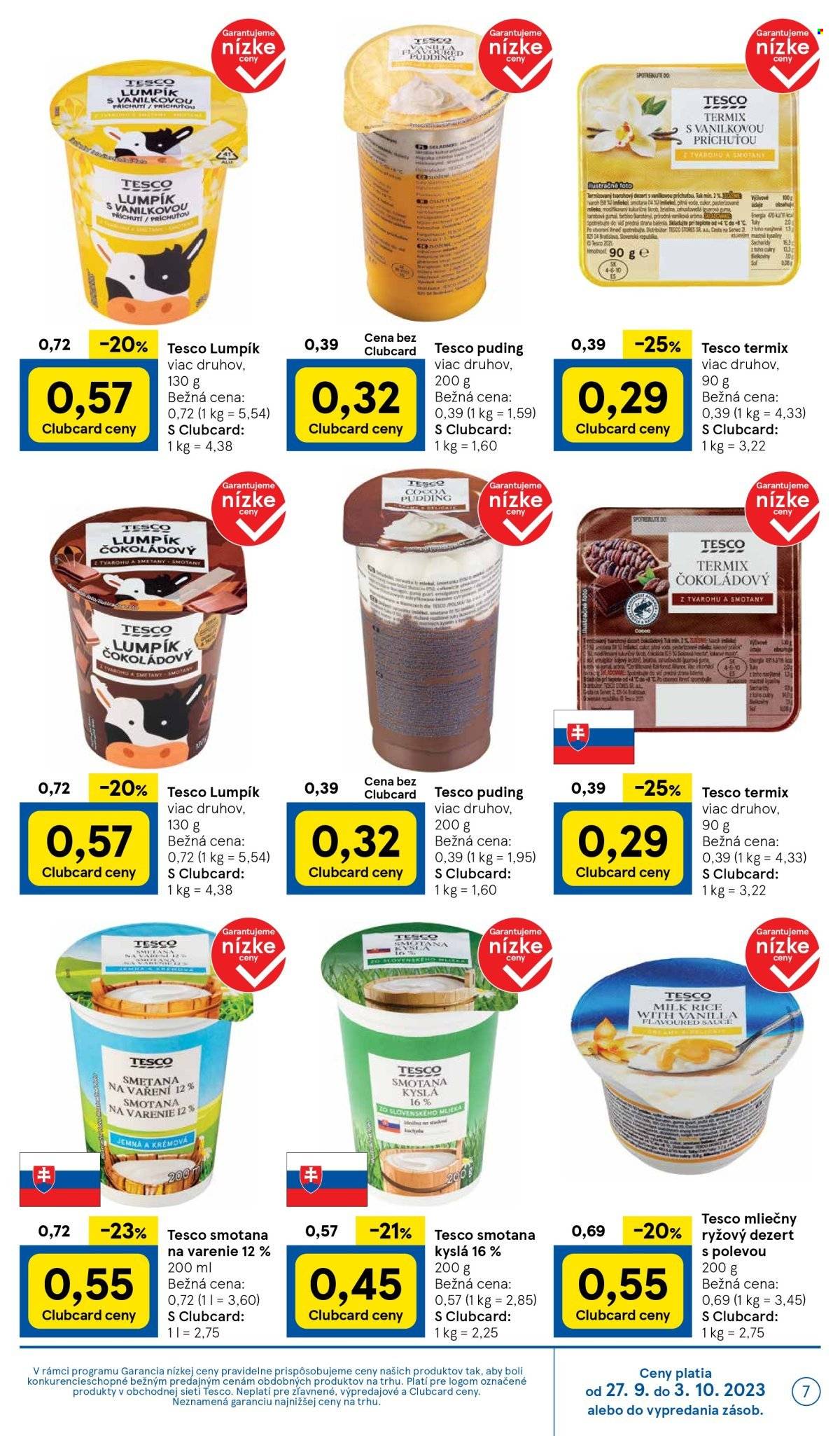 Leták TESCO supermarket - 27.9.2023 - 3.10.2023. Strana 7