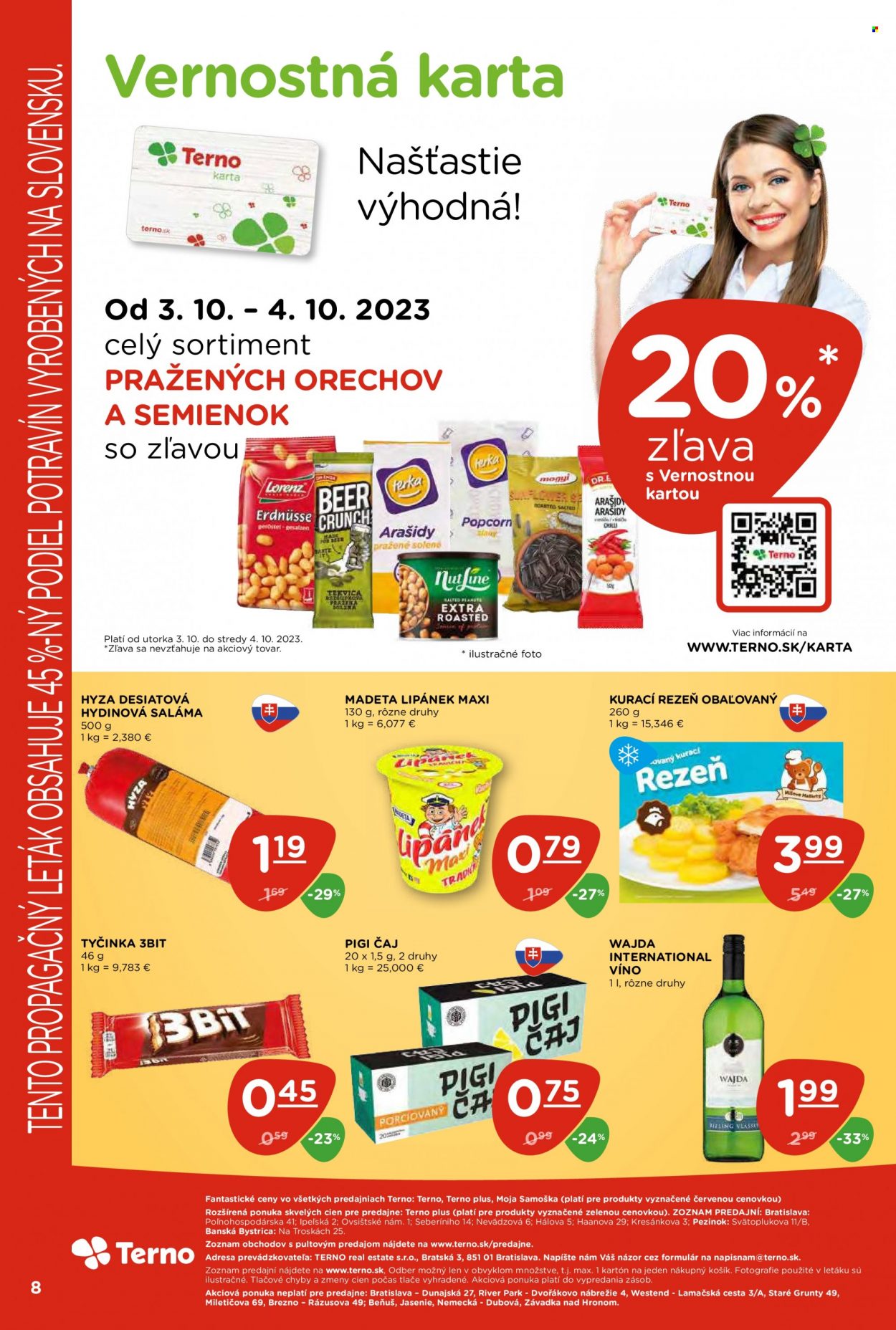 Leták Terno - 28.9.2023 - 4.10.2023. Strana 8
