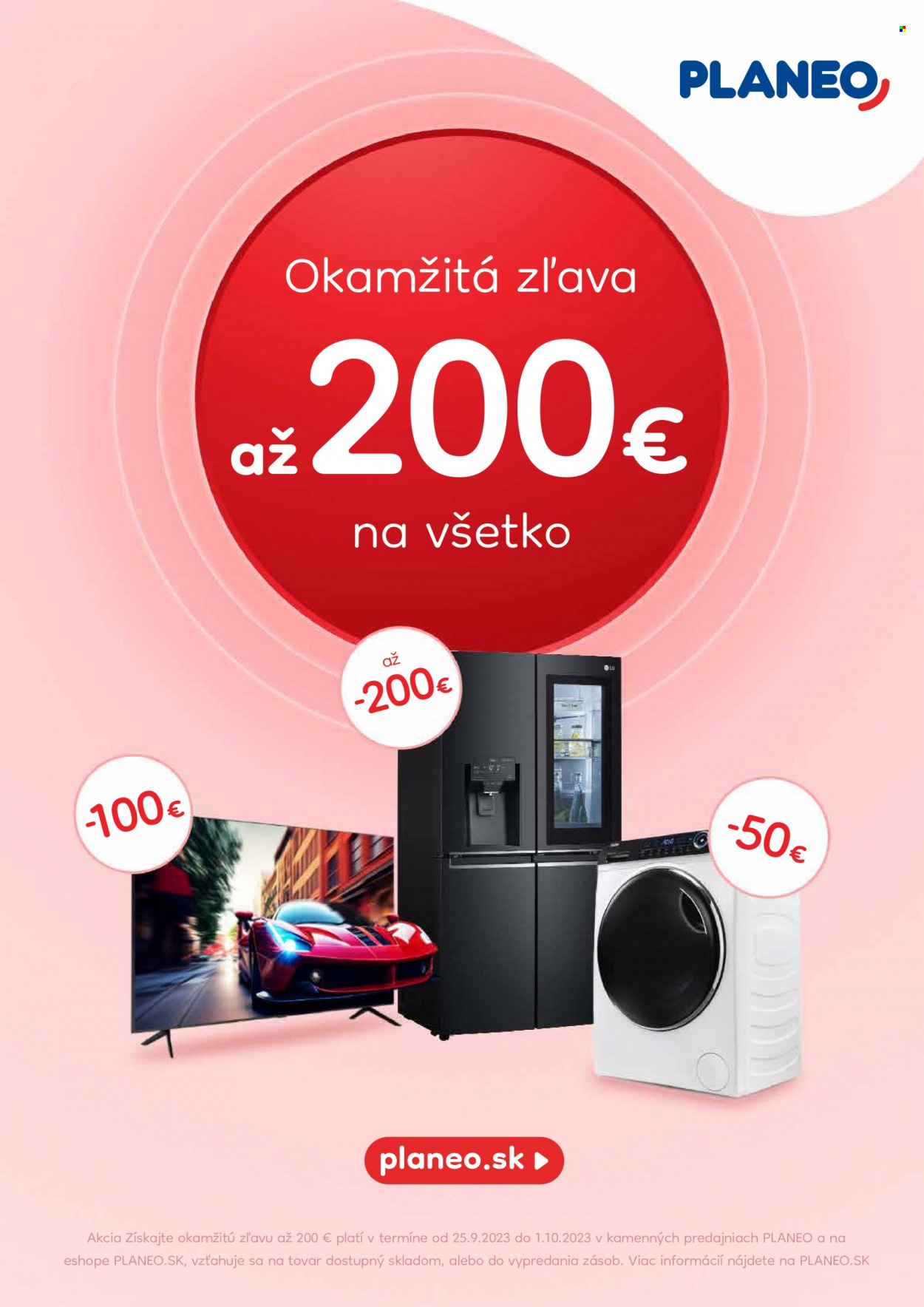 Leták PLANEO Elektro - 25.9.2023 - 1.10.2023. Strana 1