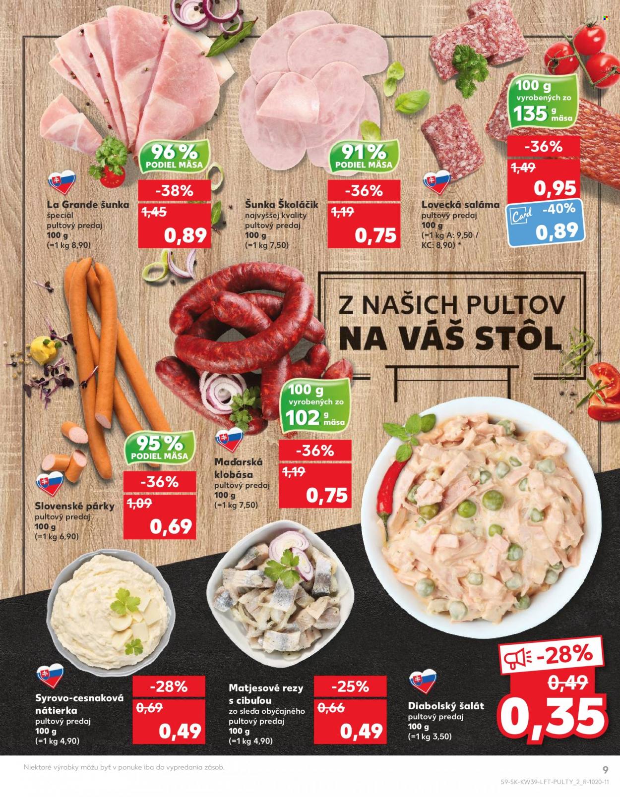 Leták Kaufland - 28.9.2023 - 4.10.2023. Strana 9