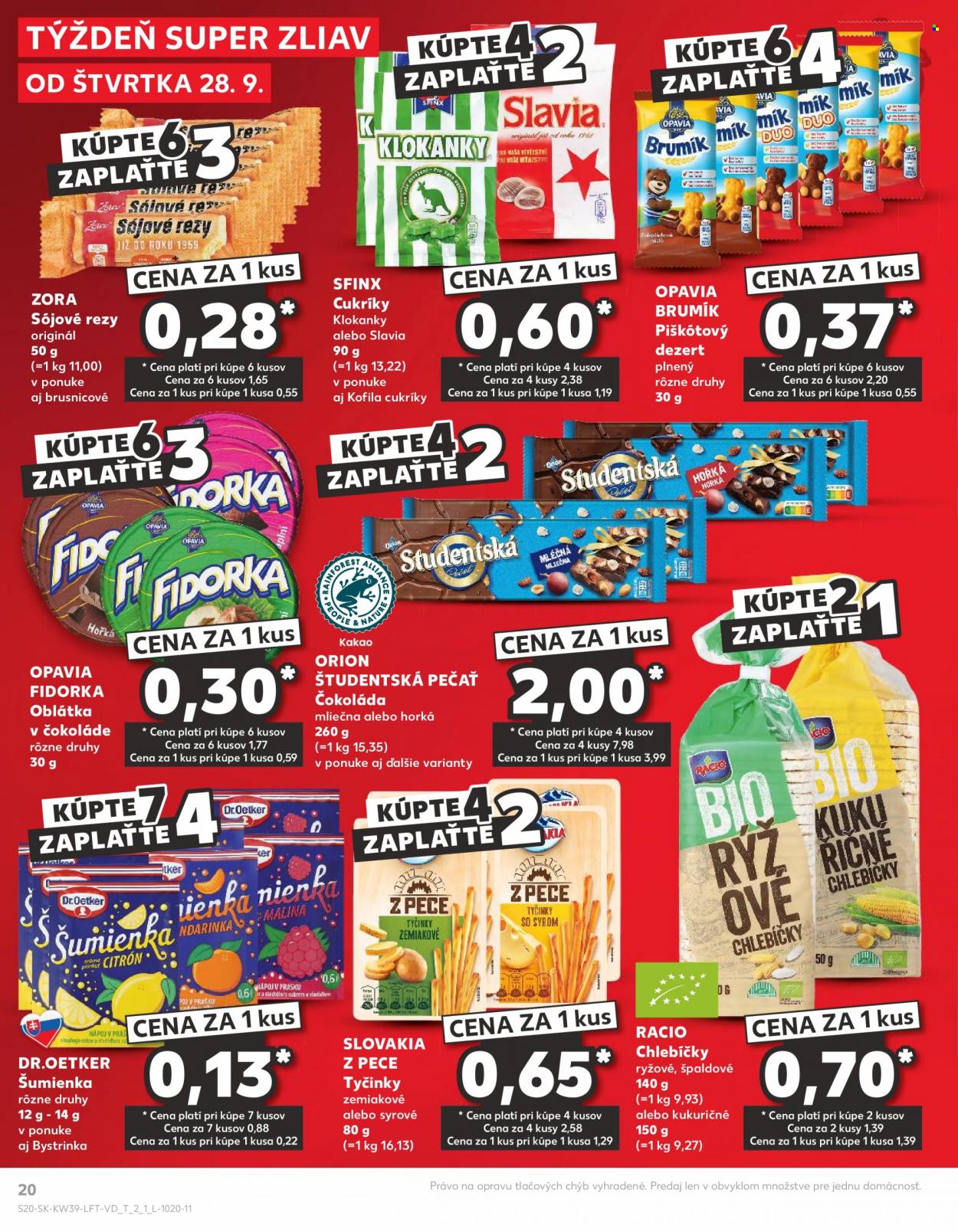 Leták Kaufland - 28.9.2023 - 4.10.2023. Strana 20